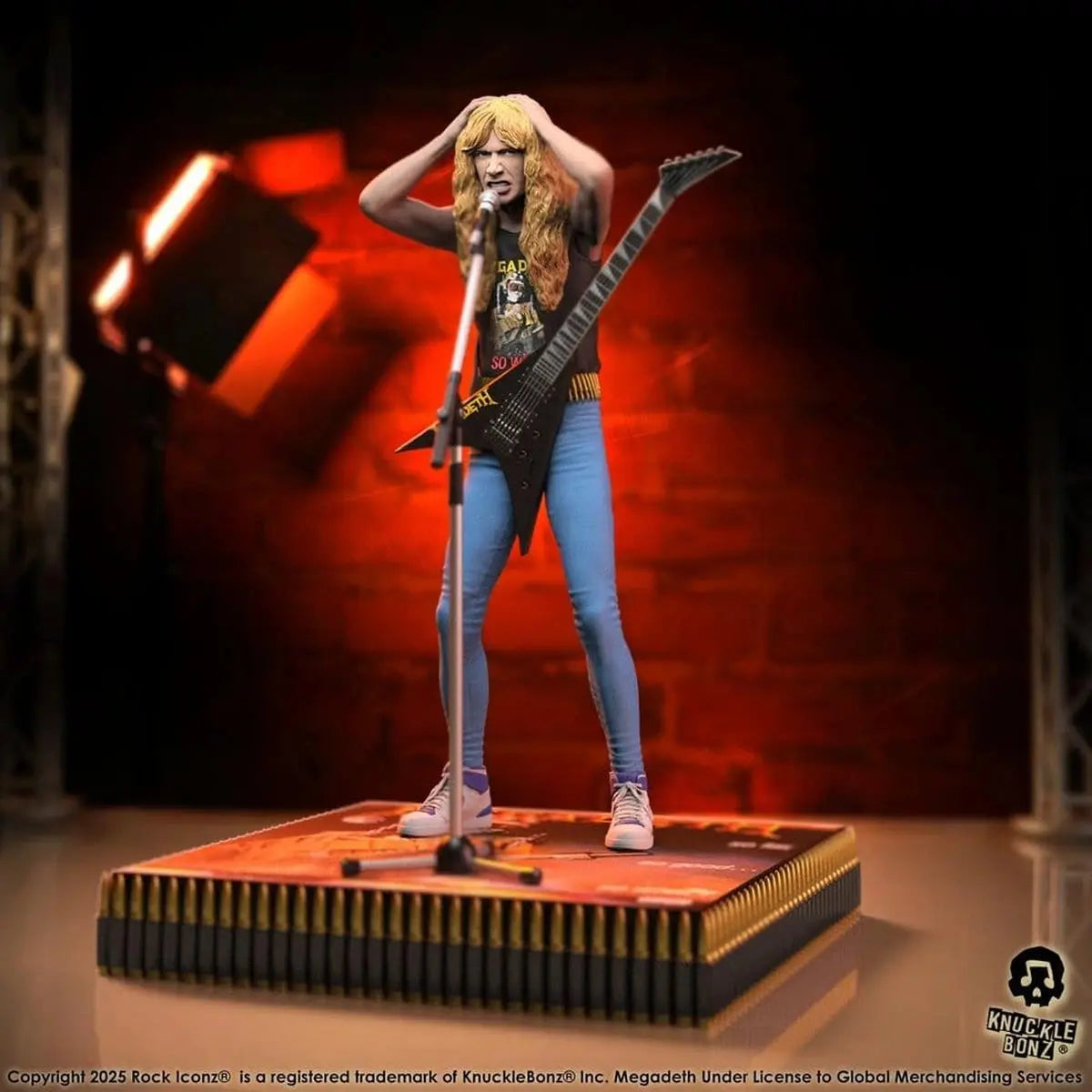 Megadeth Rock Iconz Statuette Dave Mustaine II 22 cm - Image 7