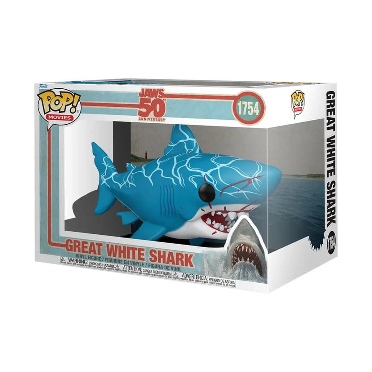 Les Dents de la mer Figurine Super Sized POP! Vinyl GWS (Retro) 15 cm - Image 4