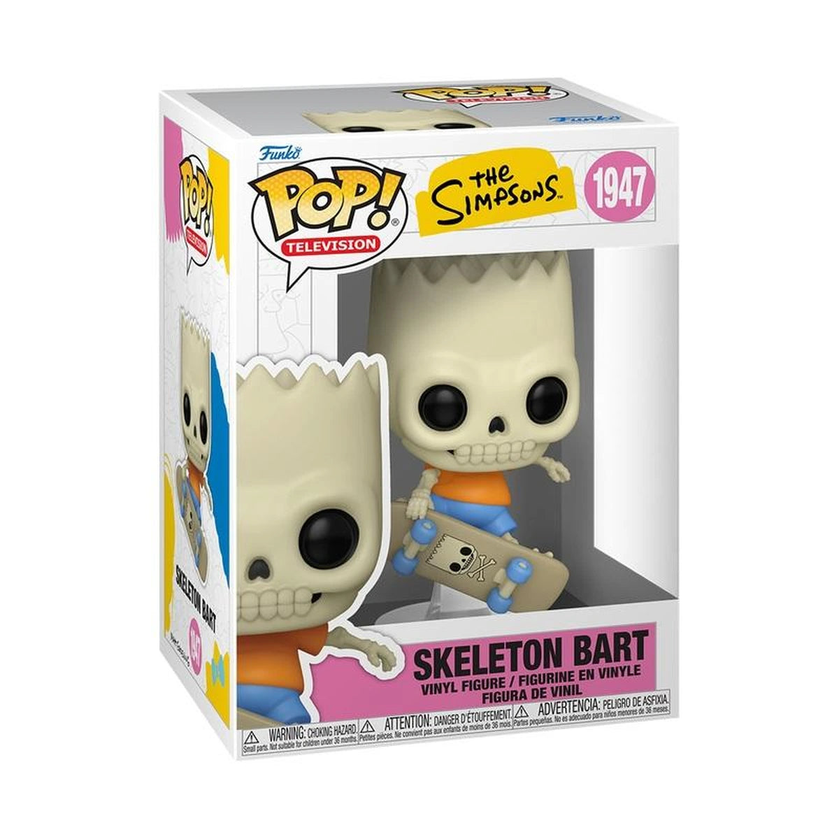 Simpsons Pop S23 Skeleton Bart - Image 1