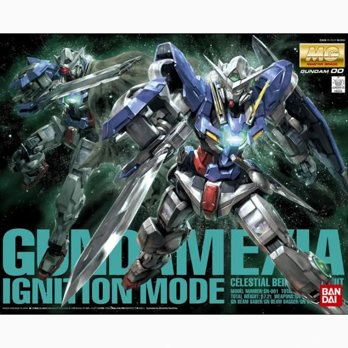 Gundam Gunpla MG 1/100 Gundam Exia Ignition Mode - Image 2
