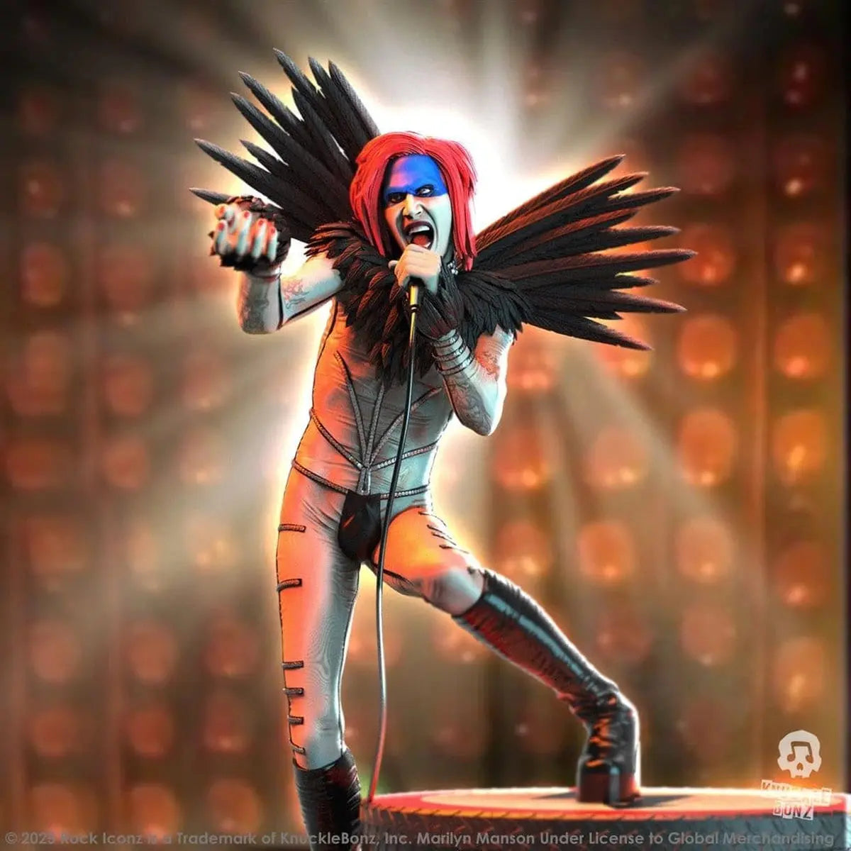Marilyn Manson Rock Iconz Statuette Marilyn Manson II 24 cm - Image 7