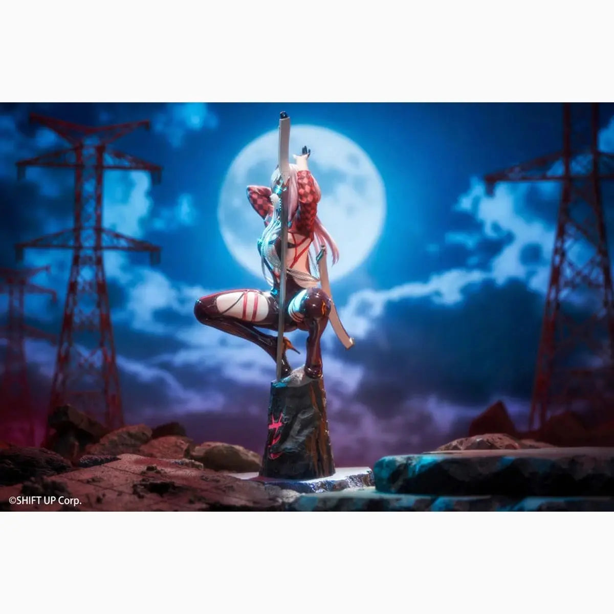 Goddess of Victory: Nikke statuette PVC 1/10 Scarlet: Racer's High 22 cm - Image 7