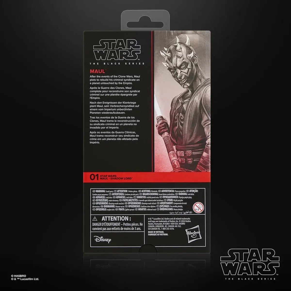 Star Wars: Maul - Shadow Lord Black Series figurine Maul 15 cm - Image 7