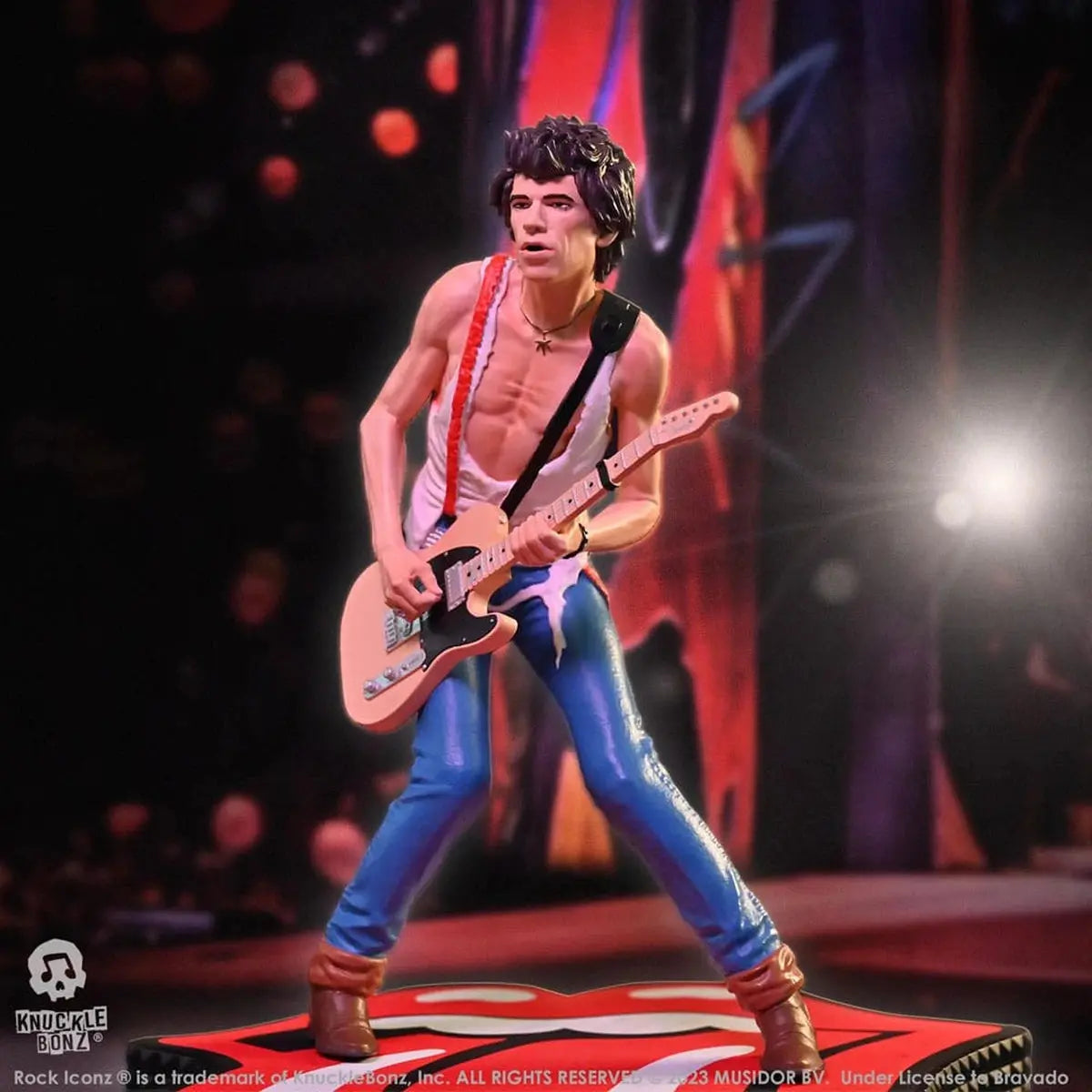 The Rolling Stones statuette Rock Iconz Keith Richards (Tattoo You Tour 1981) 22 cm - Image 7