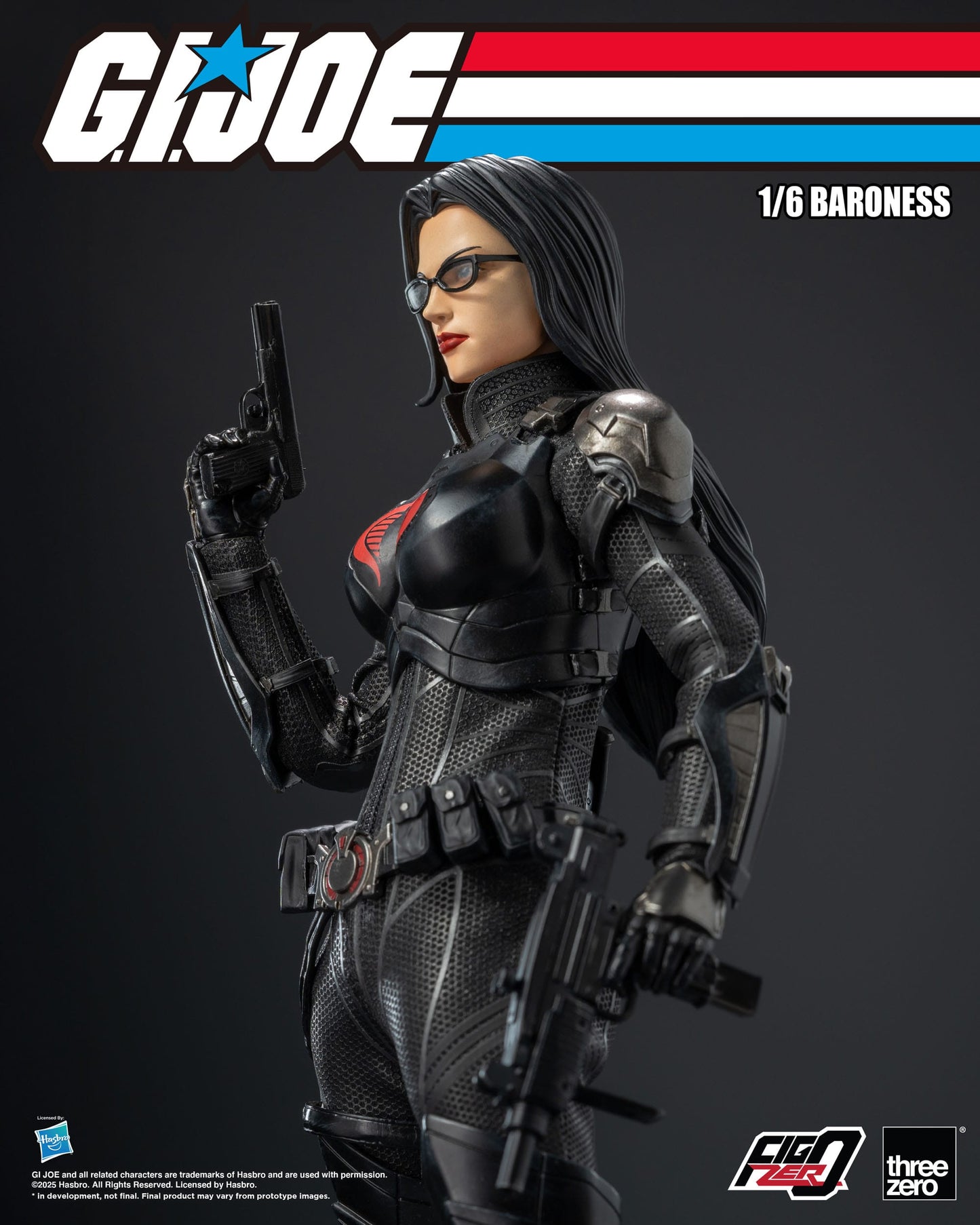 Baroness G.I.JOE figurine FigZero 30cm ThreeZero