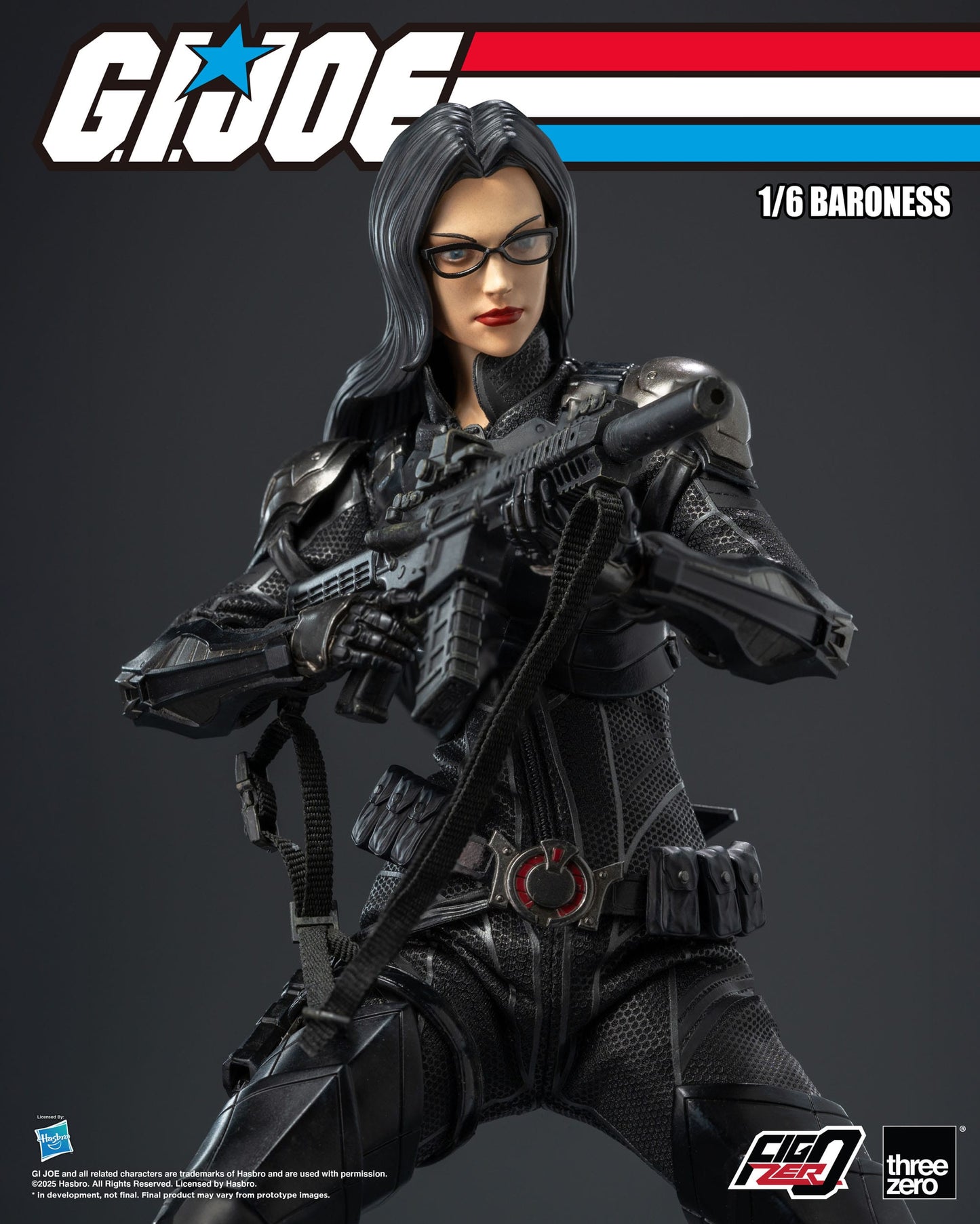 Baroness G.I.JOE figurine FigZero 30cm ThreeZero