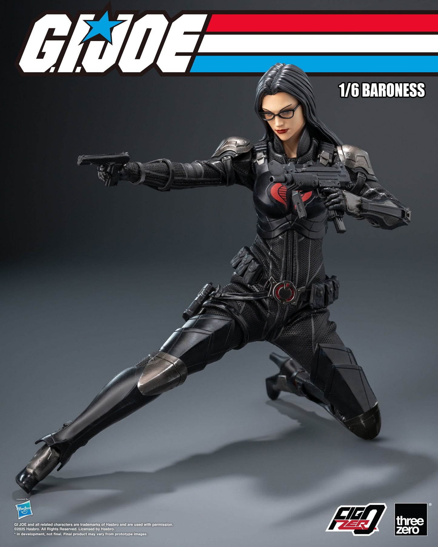 Baroness G.I.JOE figurine FigZero 30cm ThreeZero