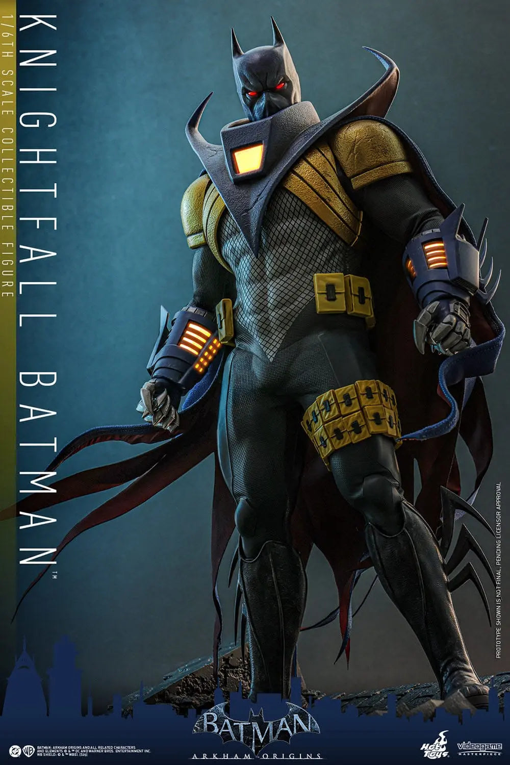 Batman: Arkham Origins figurine Videogame Masterpiece 1/6 Knightfall Batman 32 cm - Rue Du Retro