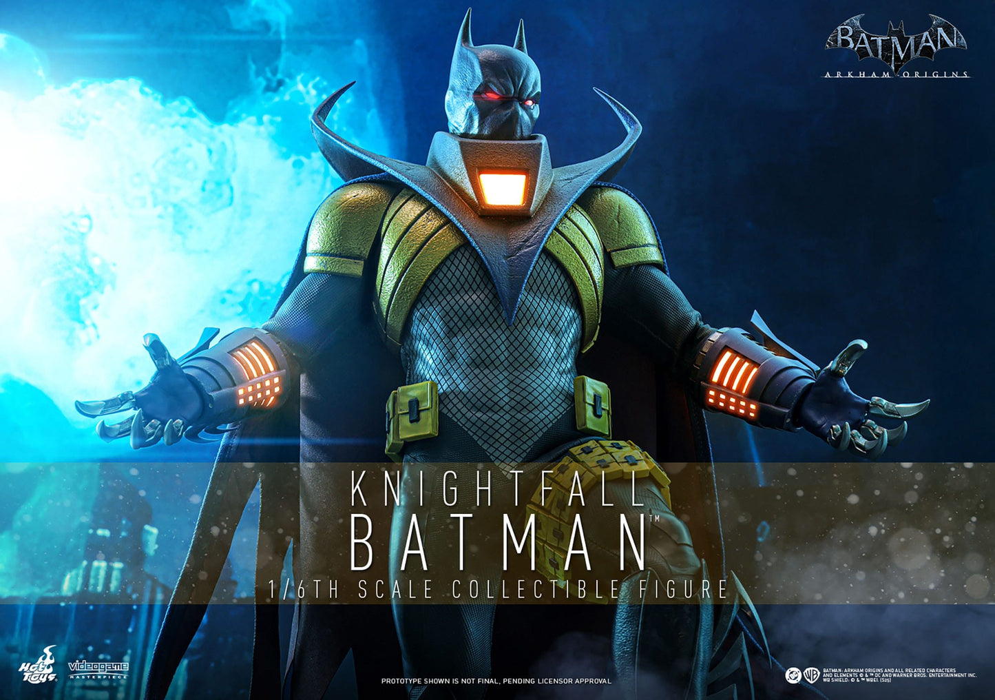 Batman: Arkham Origins figurine Videogame Masterpiece 1/6 Knightfall Batman 32 cm - Rue Du Retro