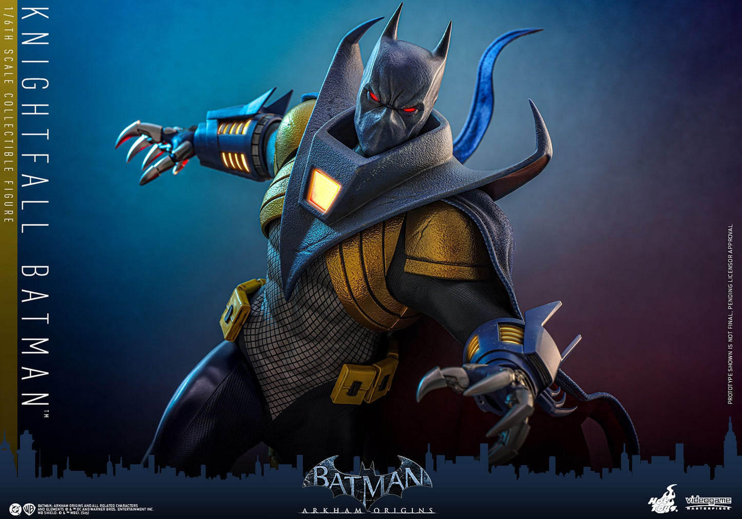 Batman: Arkham Origins figurine Videogame Masterpiece 1/6 Knightfall Batman 32 cm - Rue Du Retro