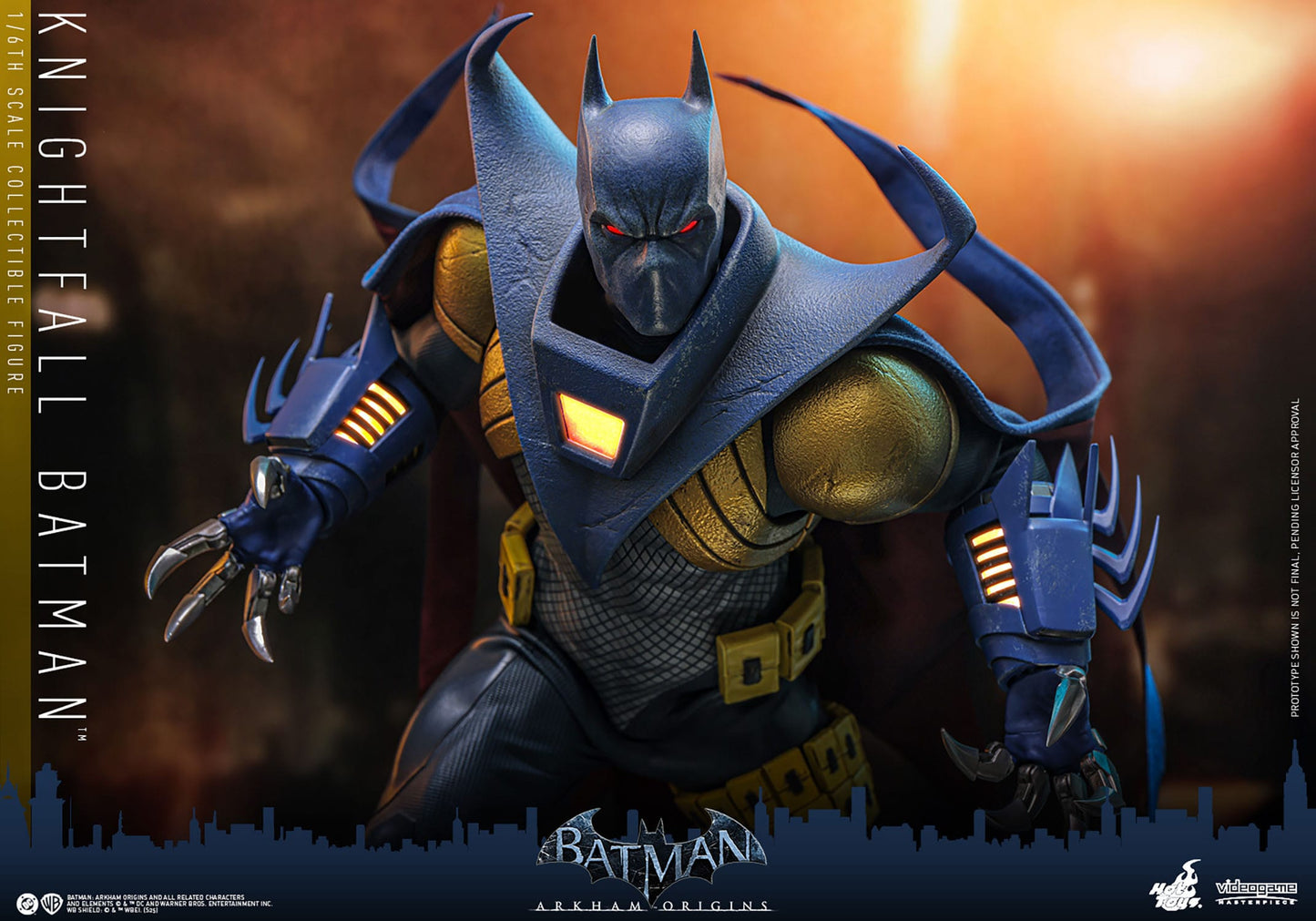 Batman: Arkham Origins figurine Videogame Masterpiece 1/6 Knightfall Batman 32 cm - Rue Du Retro