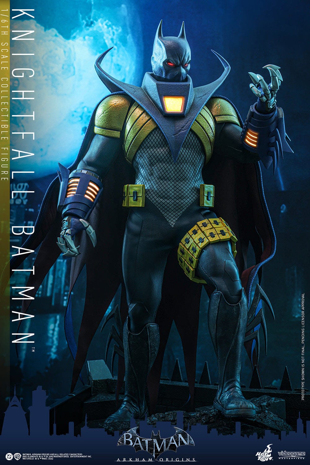 Batman: Arkham Origins figurine Videogame Masterpiece 1/6 Knightfall Batman 32 cm - Rue Du Retro