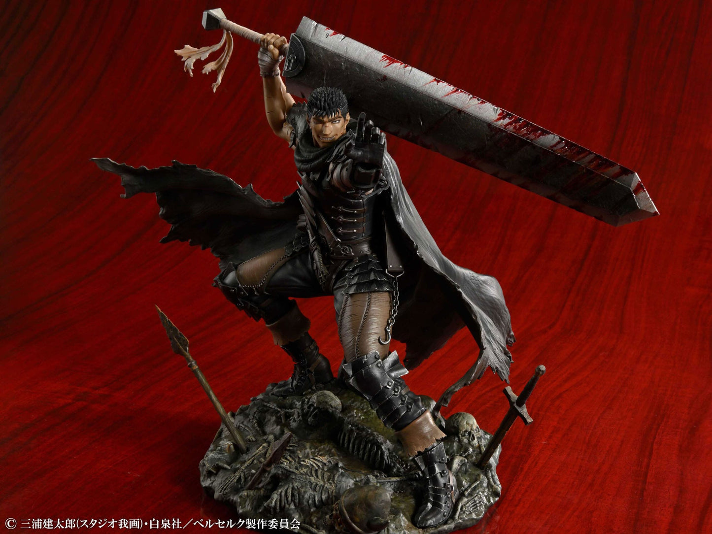 Berserk Guts Black Swordsman statuette PVC 1/7 Guts Black Swordsman Ver 26cm Medicos Entertainment