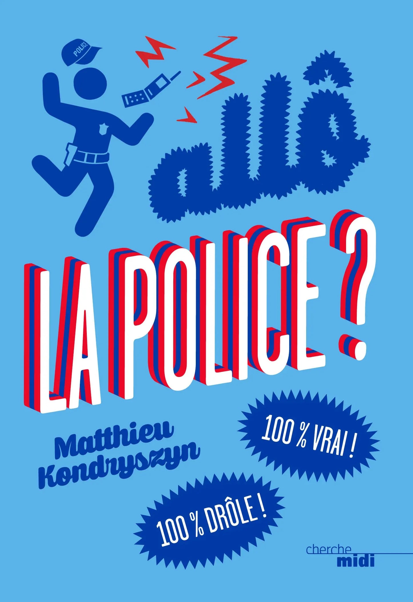 Allô la police ? 100% vrai ! 100% drôle ! Editions Cherche Midi Rue Du Rétro