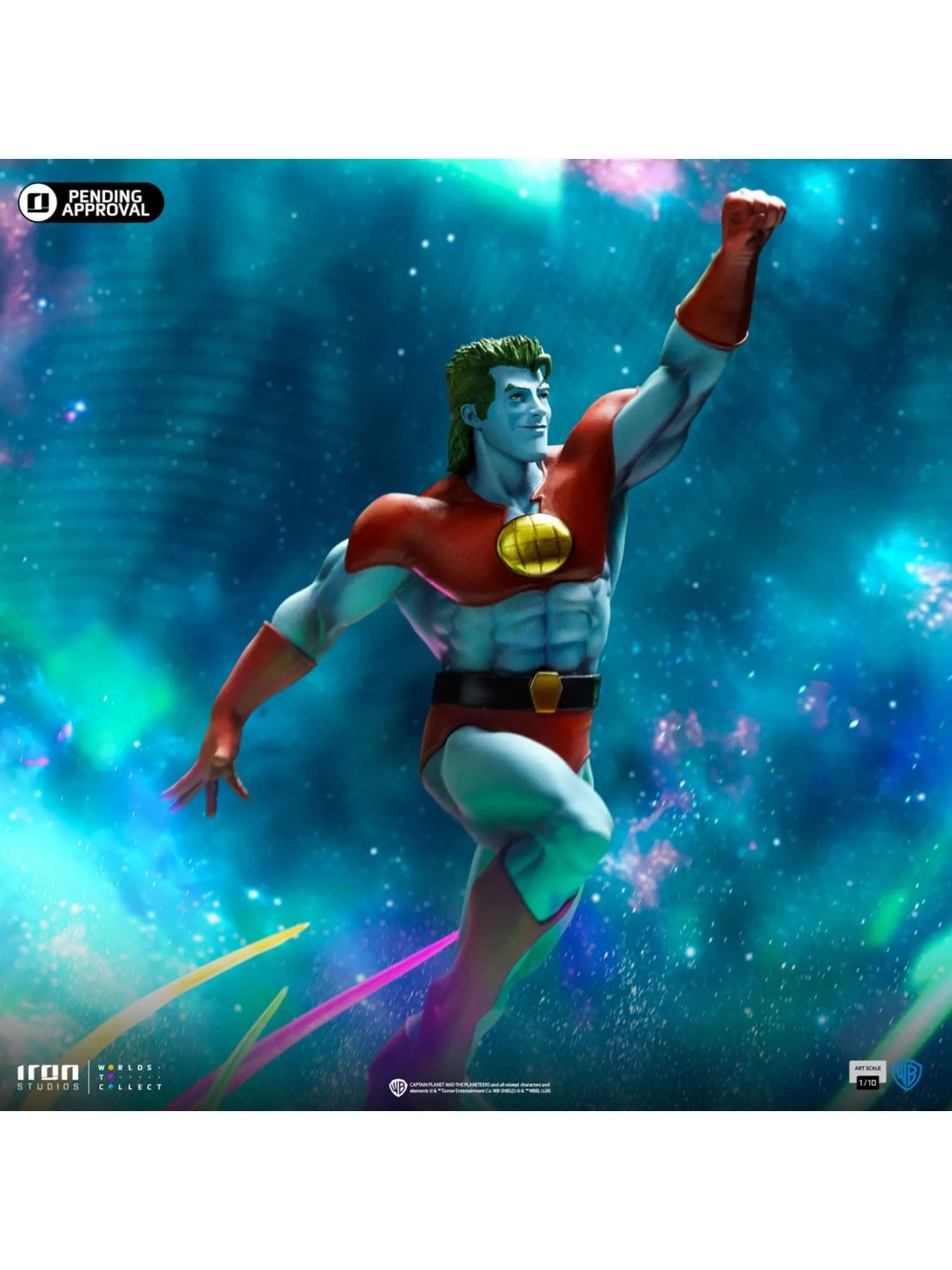 Capitaine Planète 1/10 Art Scale Captain Planet statuette 24cm Iron Studios
