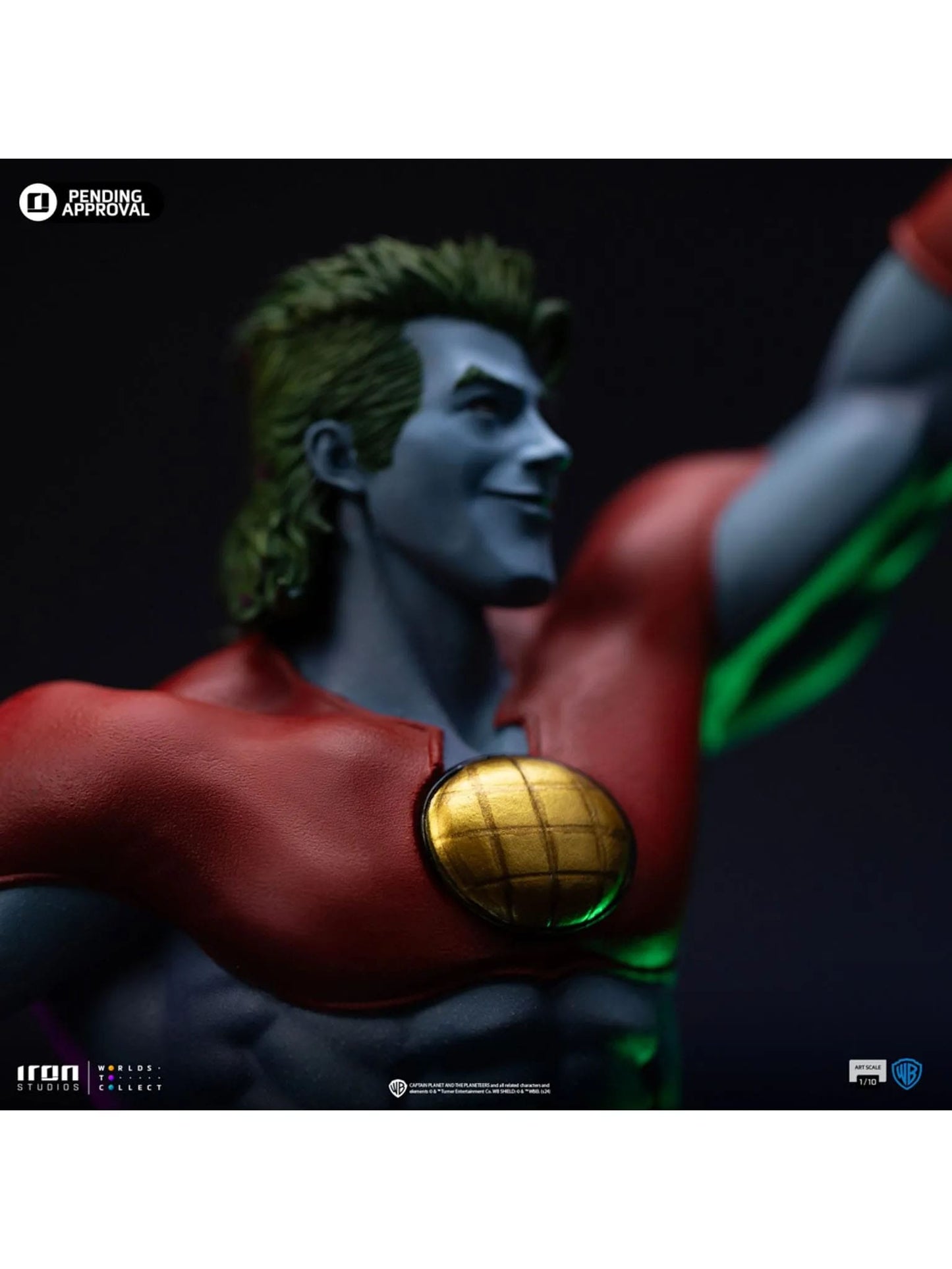 Capitaine Planète 1/10 Art Scale Captain Planet statuette 24cm Iron Studios
