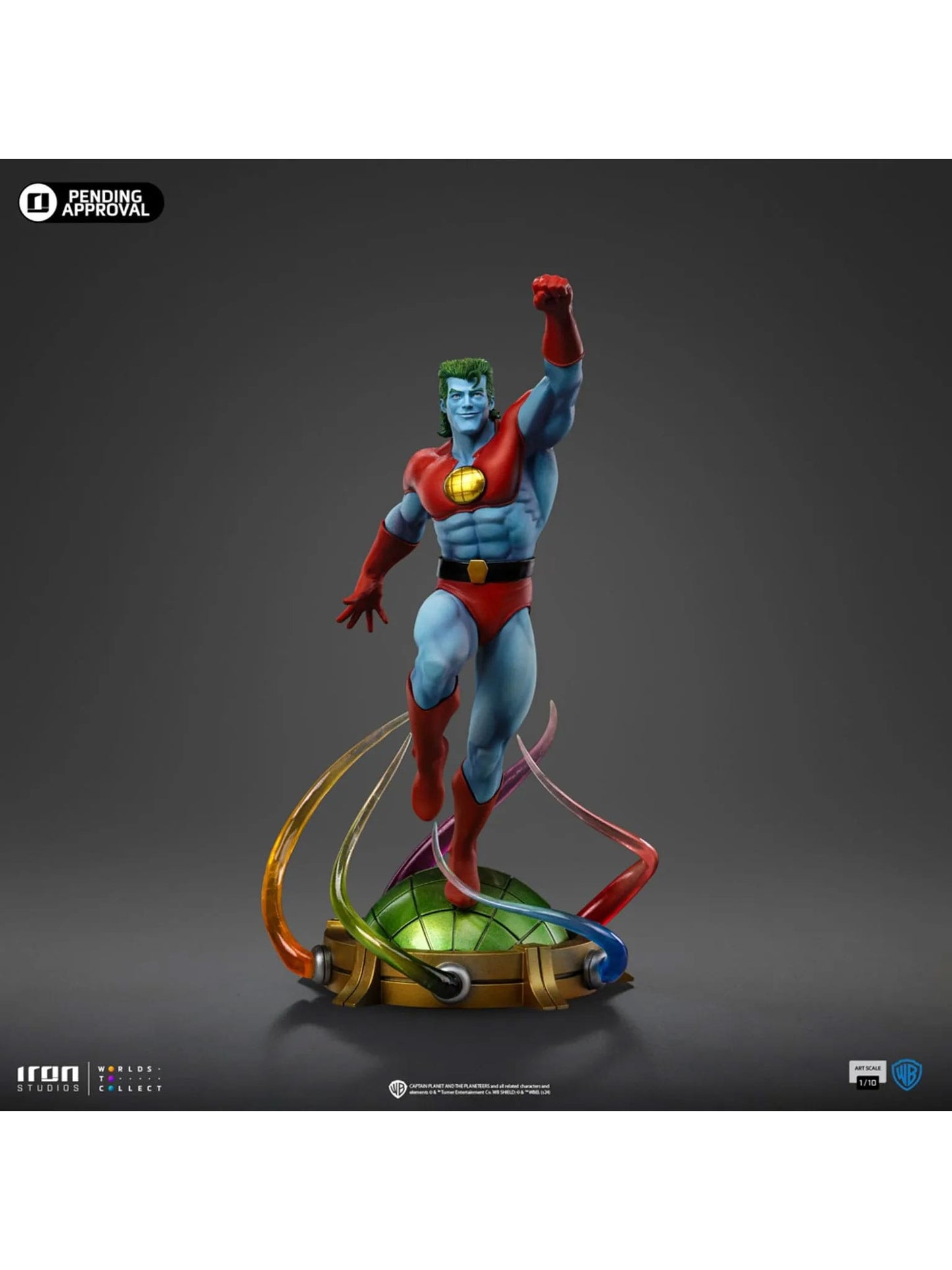 Capitaine Planète 1/10 Art Scale Captain Planet statuette 24cm Iron Studios