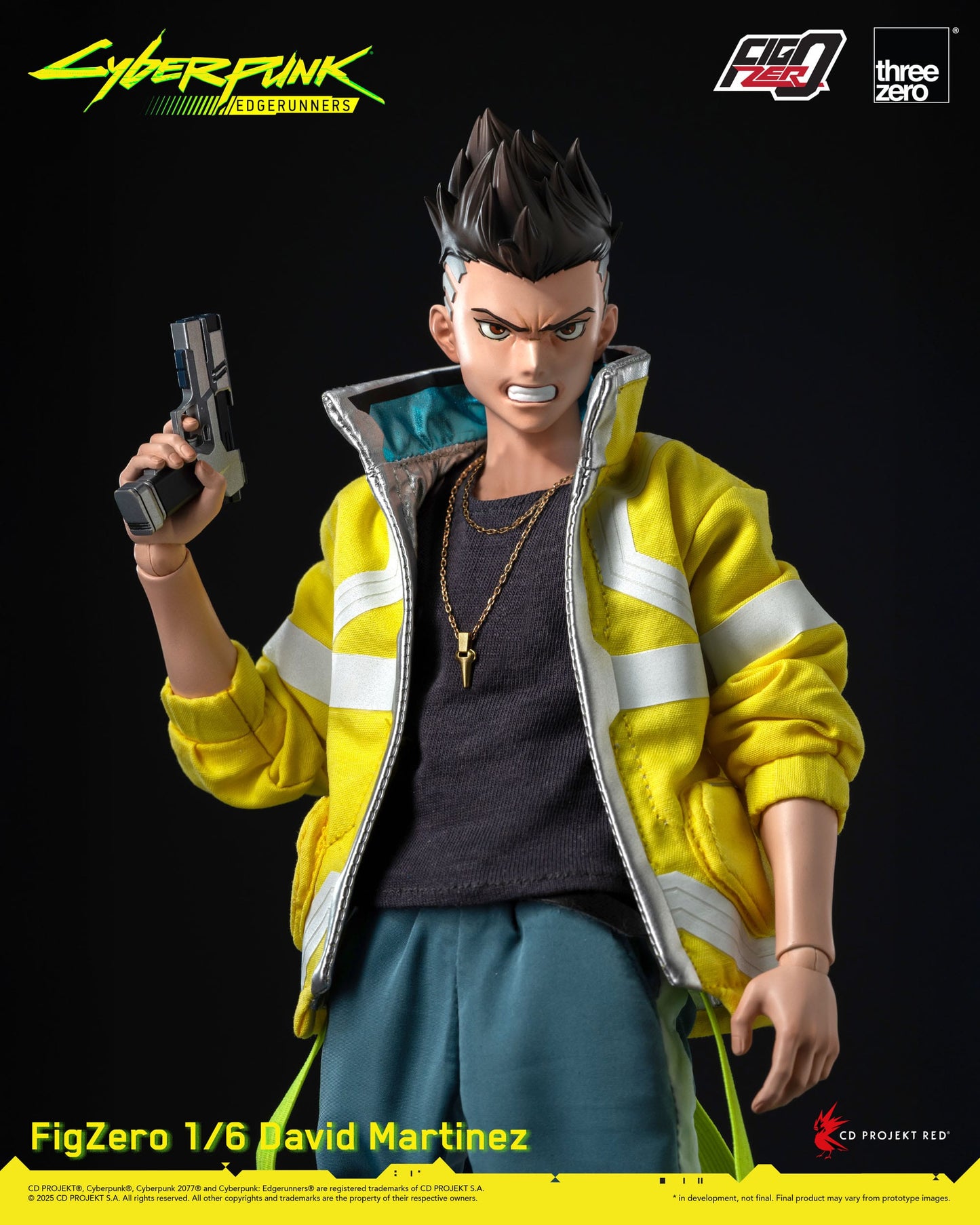 David Martinez Cyberpunk Edgerunners figurine FigZero 1/6 28cm - Rue Du Retro