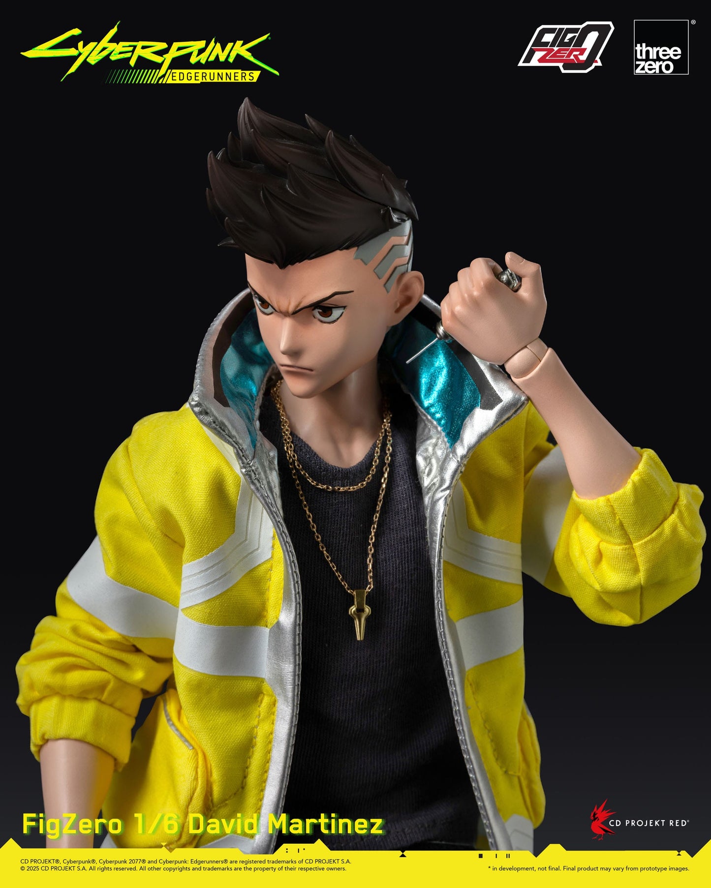 David Martinez Cyberpunk Edgerunners figurine FigZero 1/6 28cm - Rue Du Retro