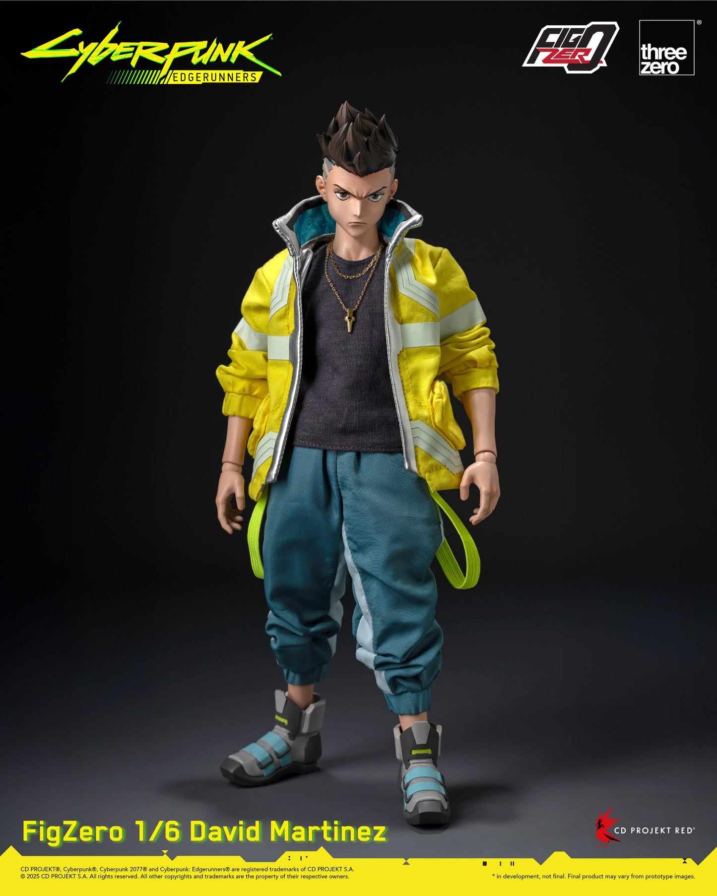 David Martinez Cyberpunk Edgerunners figurine FigZero 1/6 28cm - Rue Du Retro
