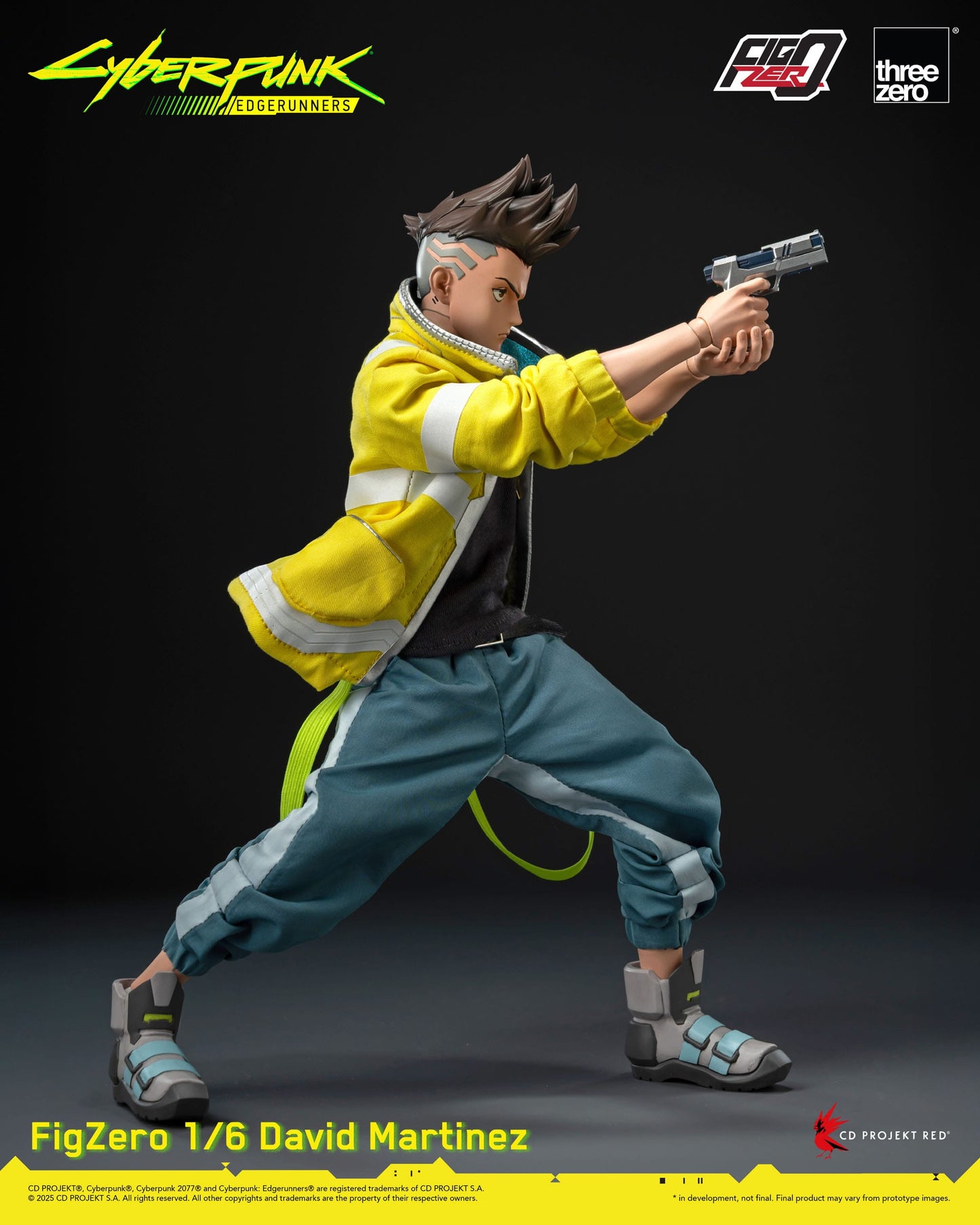 David Martinez Cyberpunk Edgerunners figurine FigZero 1/6 28cm - Rue Du Retro