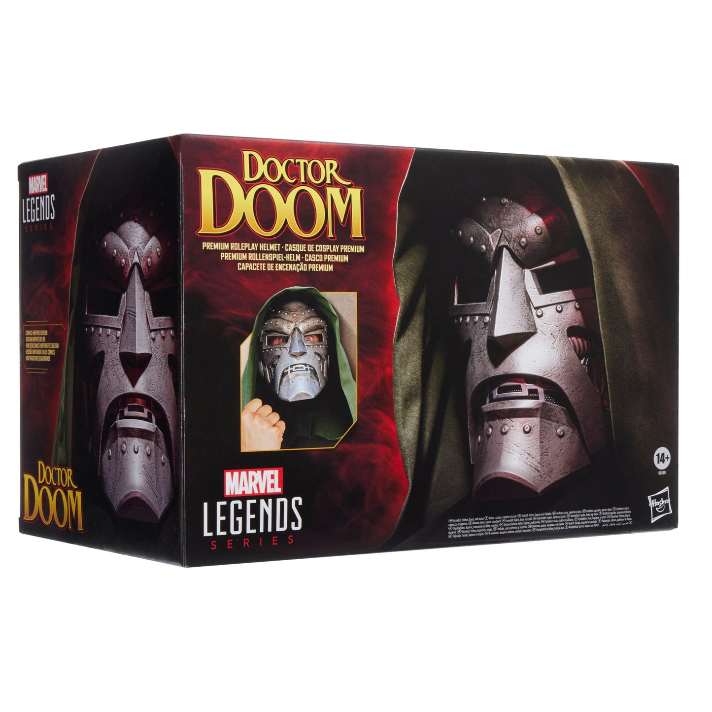 Doctor Doom Marvel Legends réplique Roleplay casque premium Hasbro