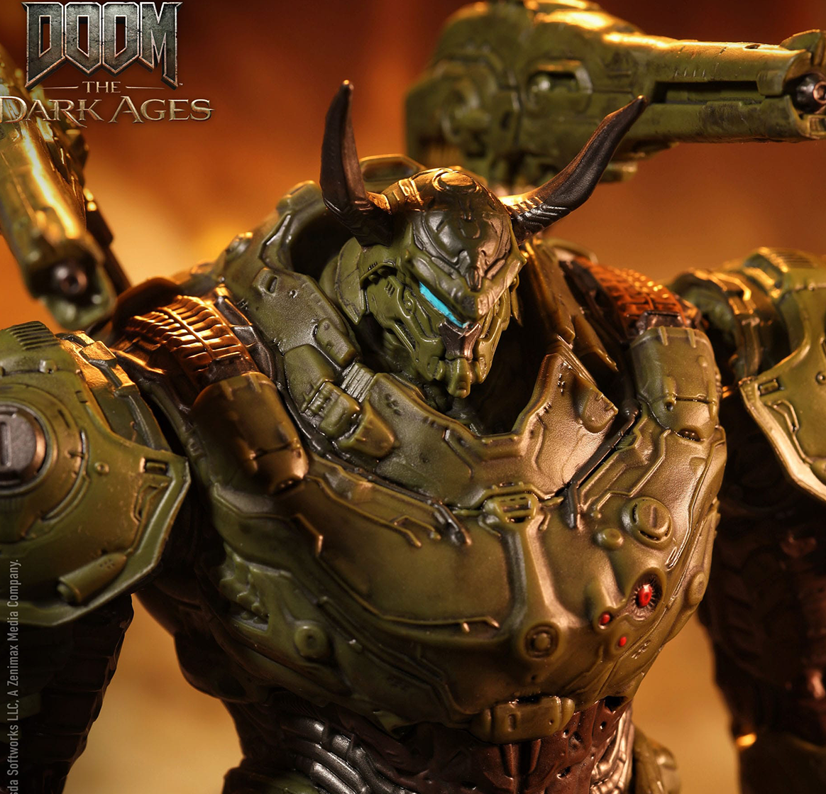 Doom The Dark Ages Slayer Atlan The Dark Ages 30cm - Rue Du Retro