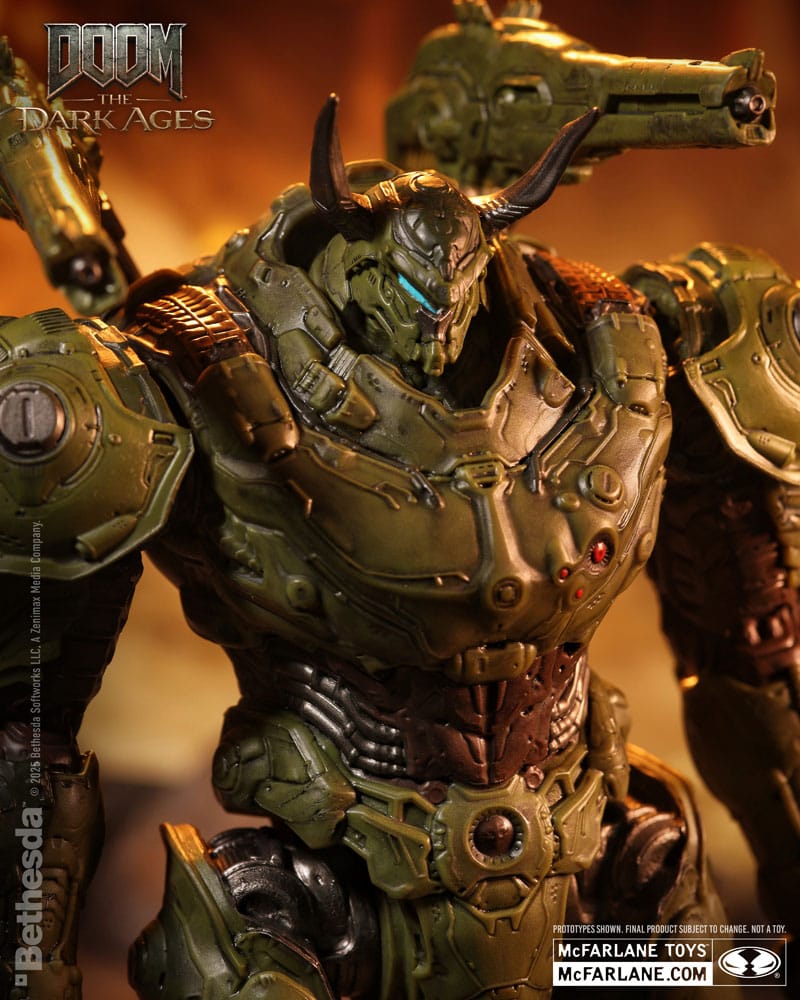 Doom The Dark Ages Slayer Atlan The Dark Ages 30cm - Rue Du Retro