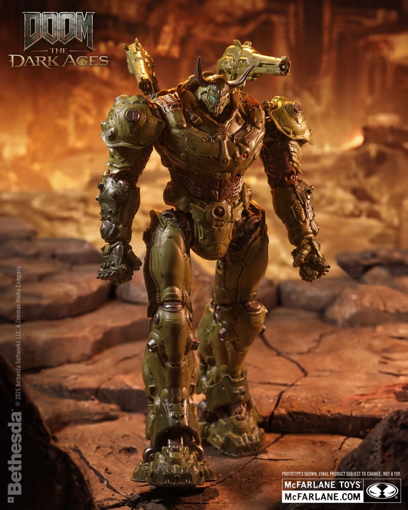 Doom The Dark Ages Slayer Atlan The Dark Ages 30cm - Rue Du Retro