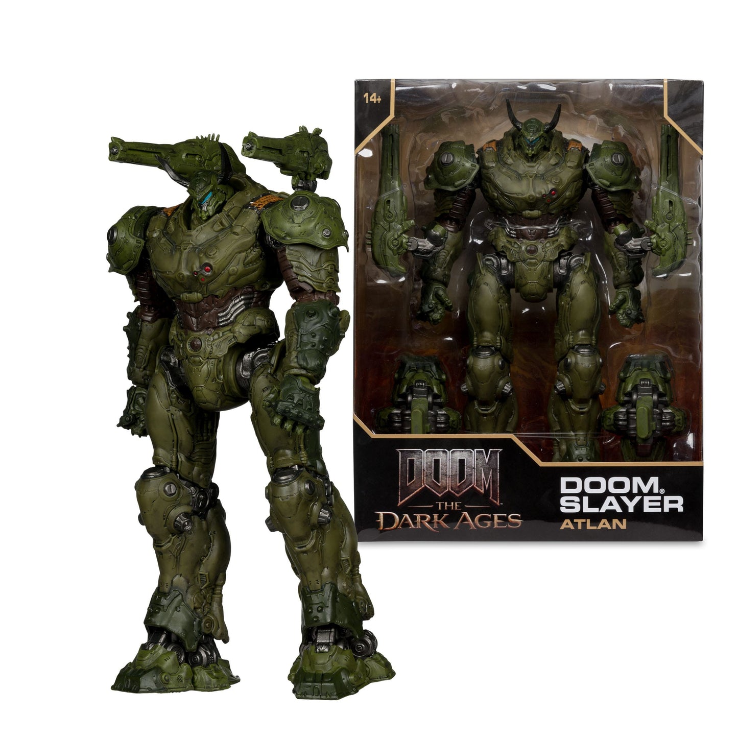 Doom The Dark Ages Slayer Atlan The Dark Ages 30cm - Rue Du Retro