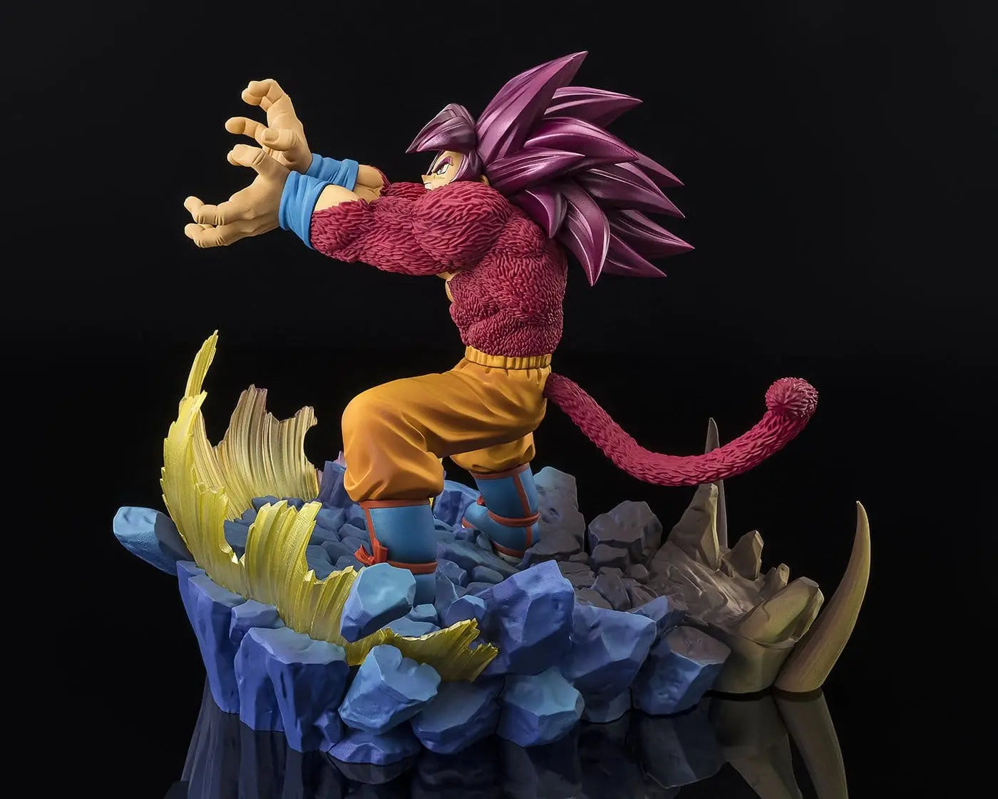 Dragon Ball Son Goku Daima statuette PVC FiguartsZERO Extra Battle Super Saiyan 4 Bandai Tamashii Nations