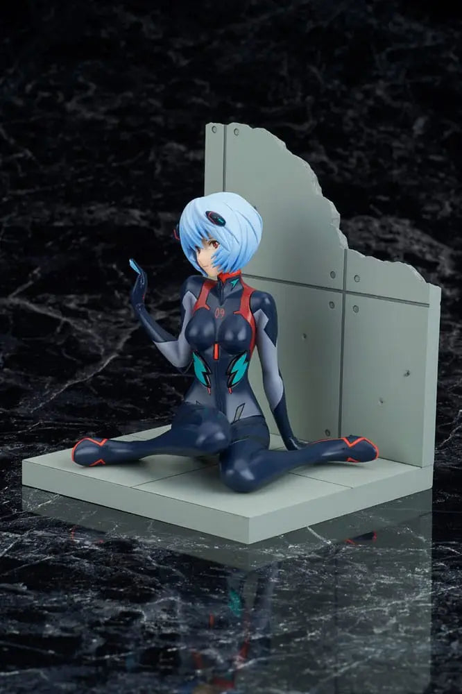Evangelion 4.0 Final statuette PVC 1/7 Tentative Name Rei Ayanami Plugsuit Ver. New Movie Edition 10 cm - Rue Du Retro