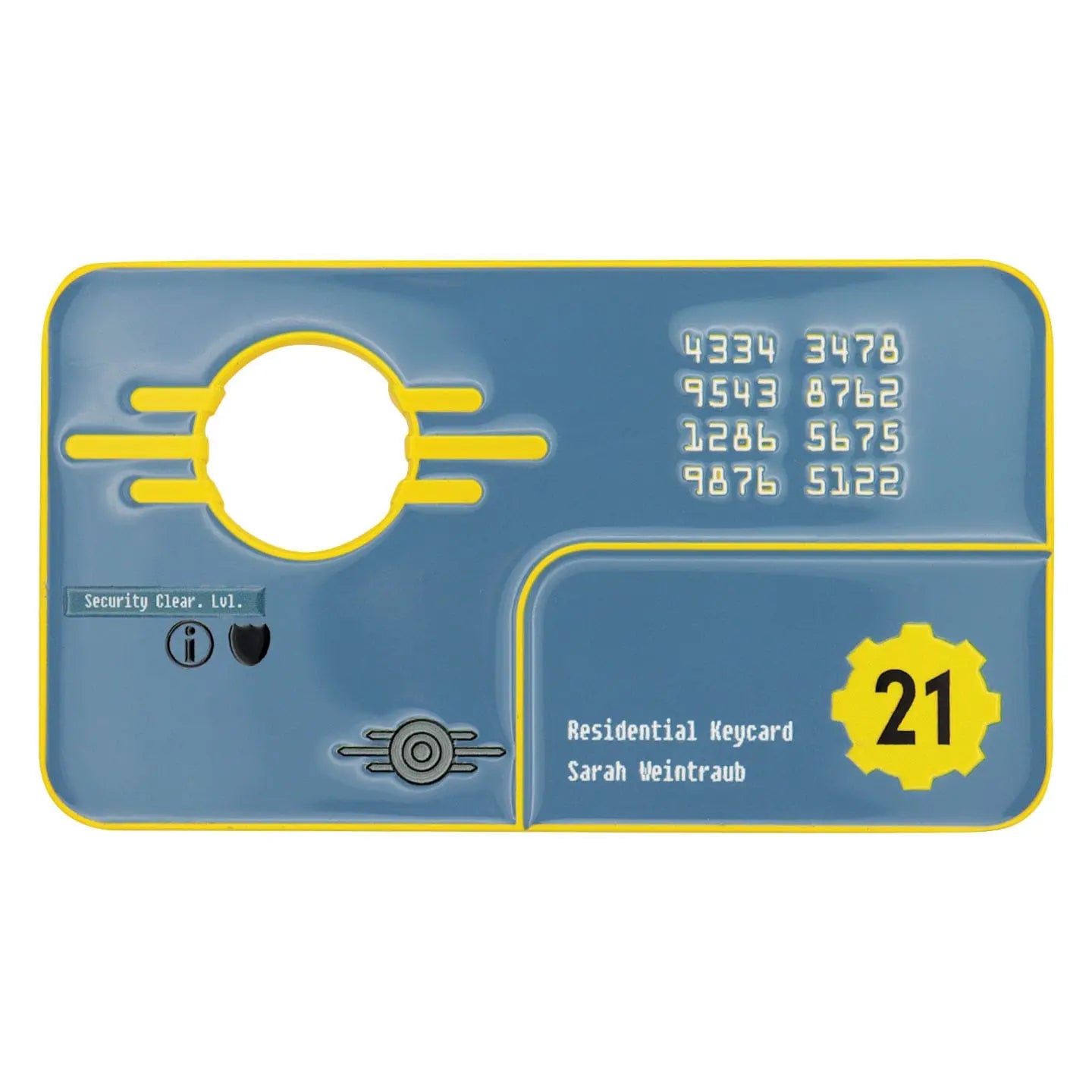 Fallout: New Vegas réplique Vault 21 Security Keycard Limited Edition FaNaTtik