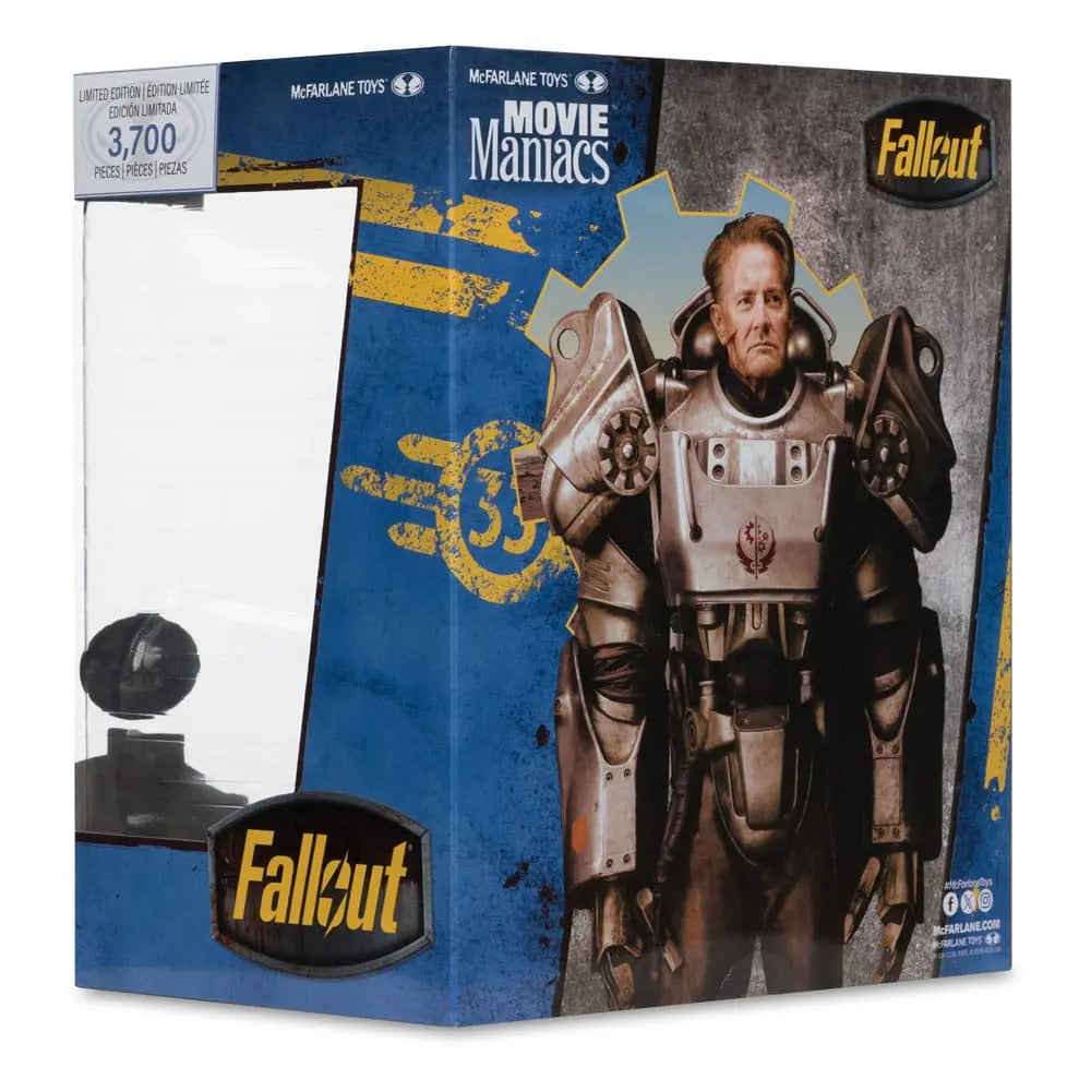 Fallout figurine Movie Maniacs Hank Maclean (Season 2) (Red Platinum Edition) 17 cm McFarlane Toys