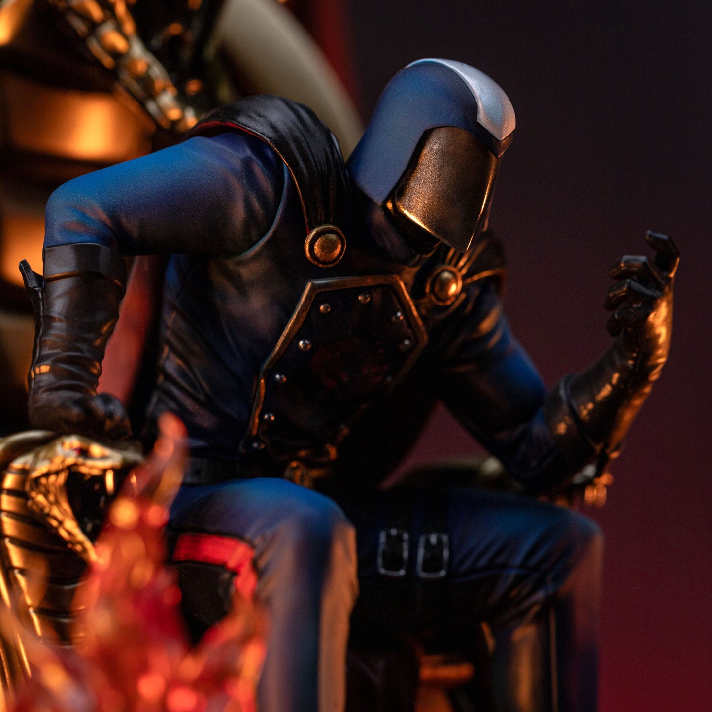 GI Joe Cobra Commander statuette Art Scale 25cm - Rue Du Retro