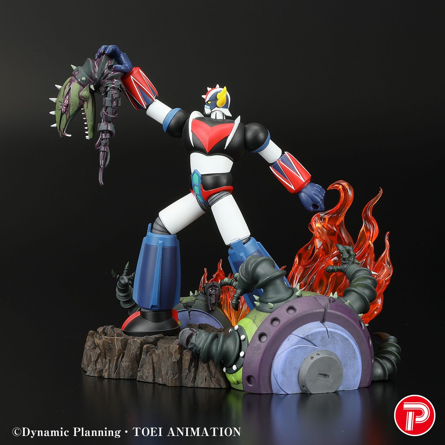 Goldorak Grendizer statuette PVC Scene Selection 01 a cry of Victory 14cm Plex