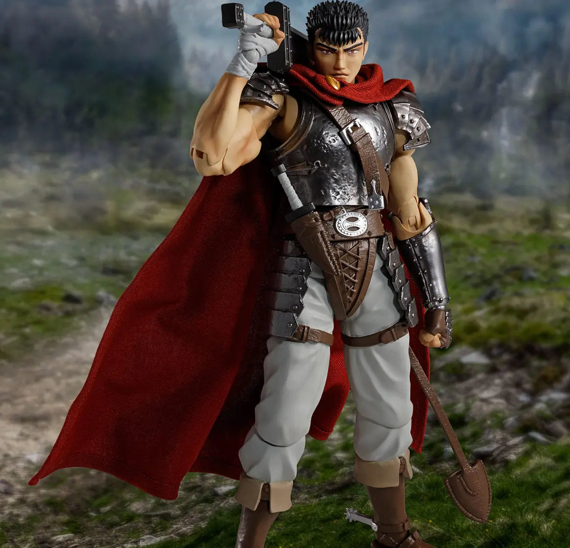 Guts Berserk figurine S.H.Figuarts Nosferatu The Band of the Hawk 16cm Bandai Tamashii Nations