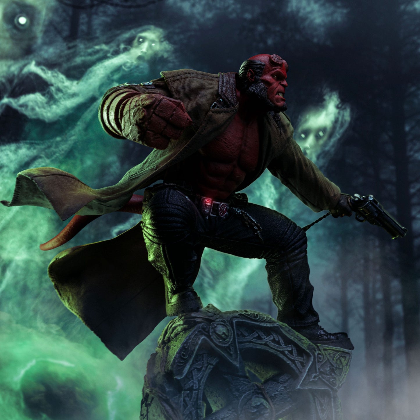 Hellboy 2 statuette 1/10 BDS Art Scale Hellboy 34 cm