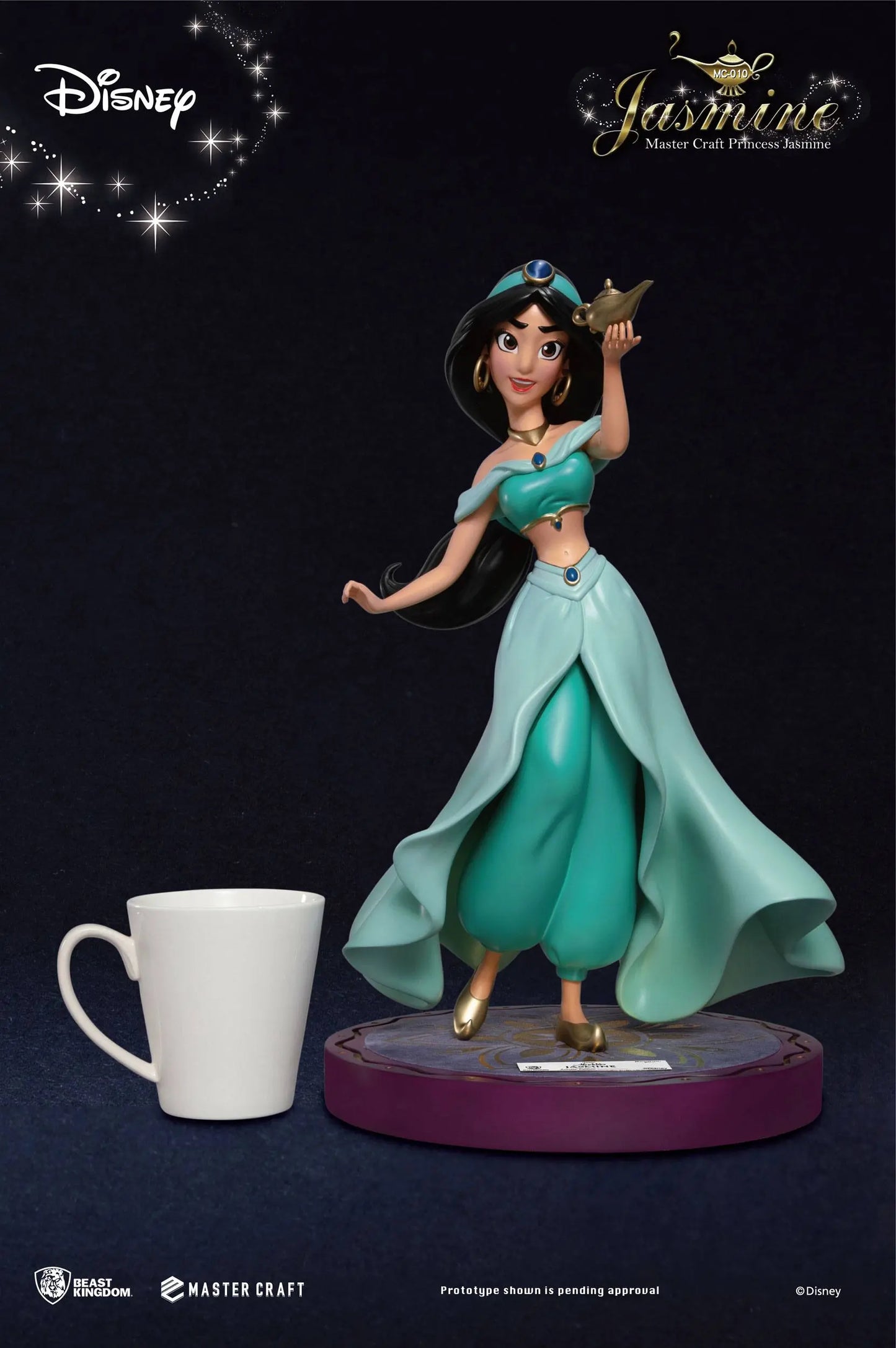 Jasmine Disney Aladdin statuette Master Craft 38 cm - Rue Du Retro