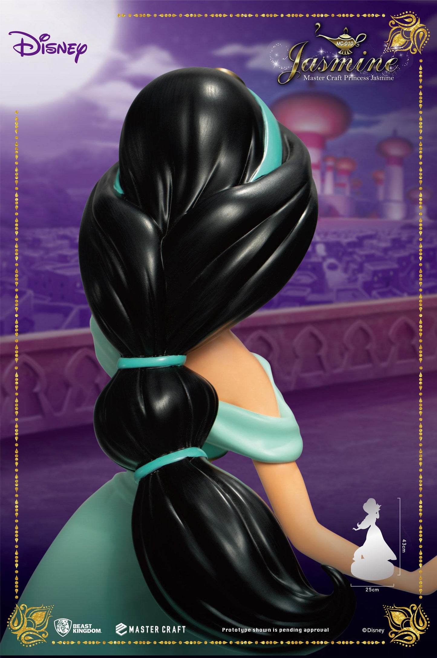 Jasmine Disney Aladdin statuette Master Craft 38 cm - Rue Du Retro
