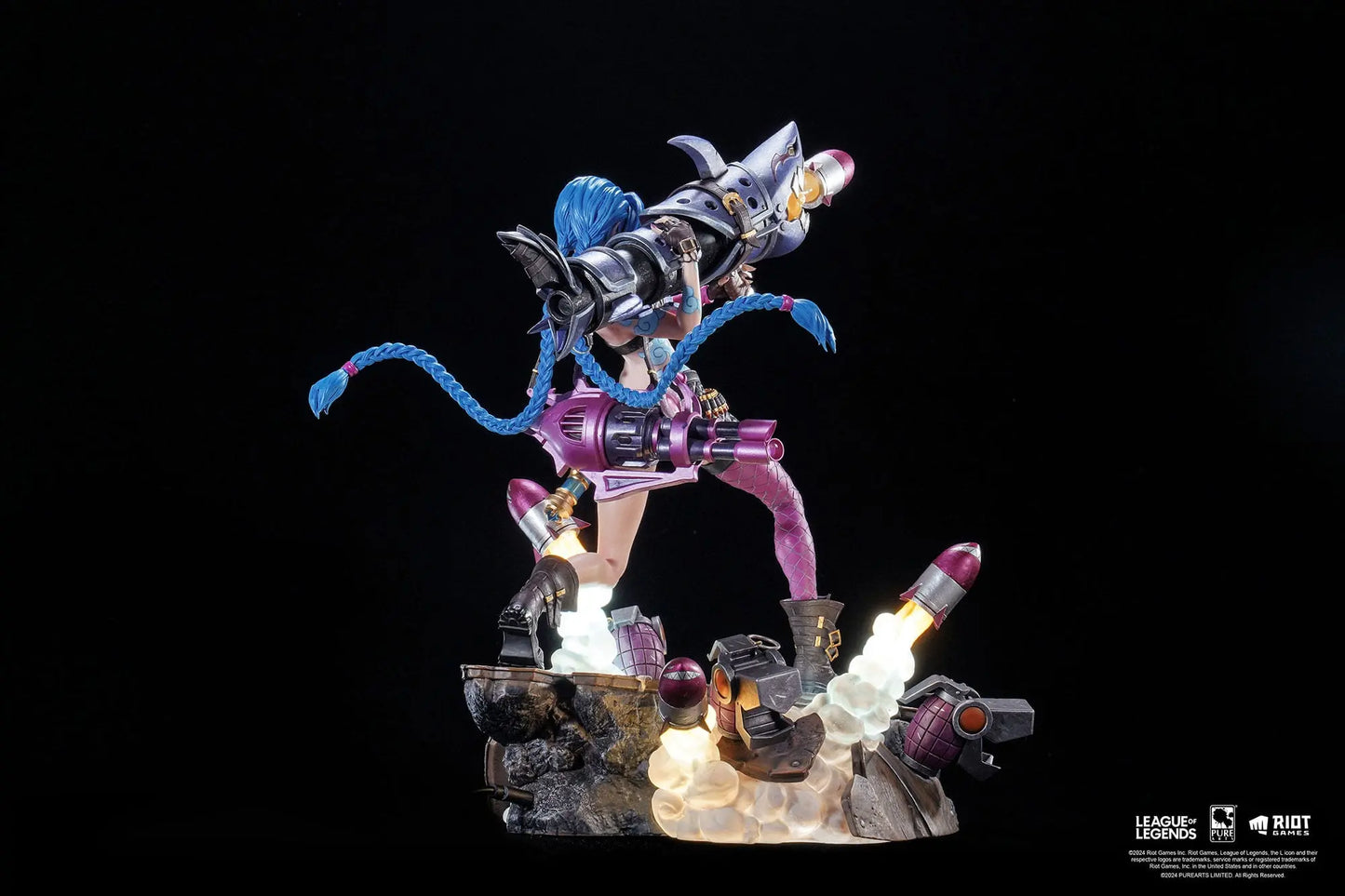Jinx League of Legends statuette 1/6 Jinx 32cm Pure Arts