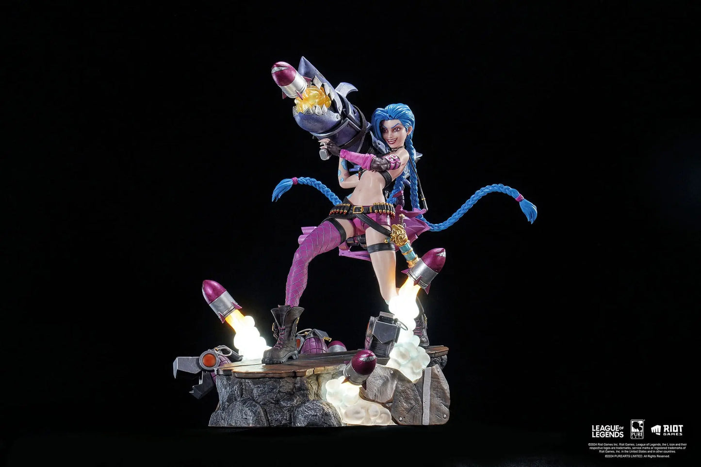 Jinx League of Legends statuette 1/6 Jinx 32cm Pure Arts