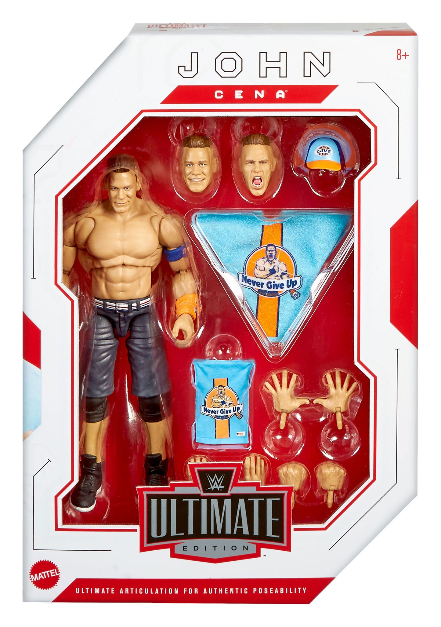 John Cena WWE Ultimate Edition figurine 15cm Mattel