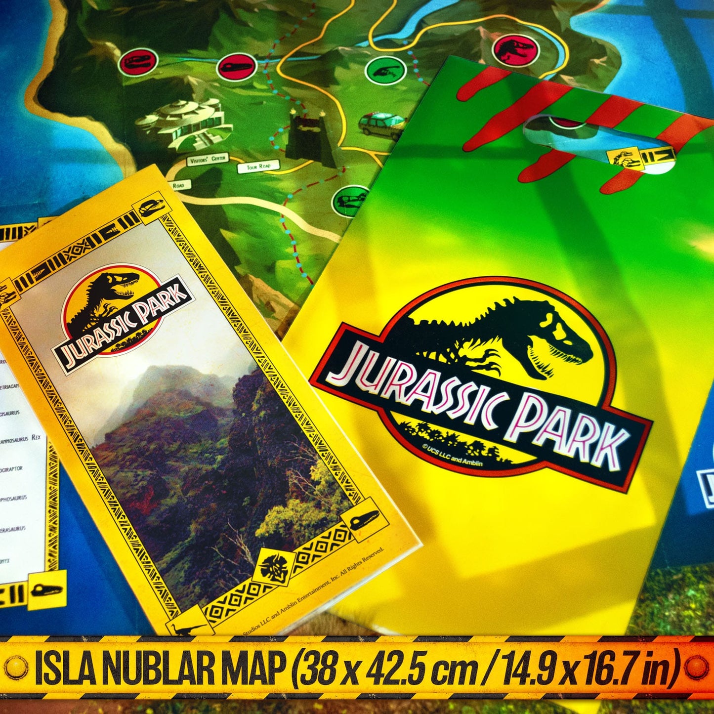 Jurassic Park coffret cadeau The Lost Memories Kit Doctor Collector