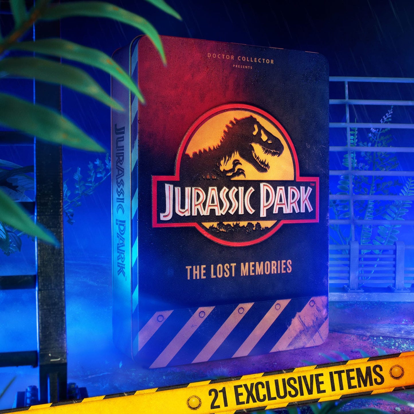 Jurassic Park coffret cadeau The Lost Memories Kit Doctor Collector