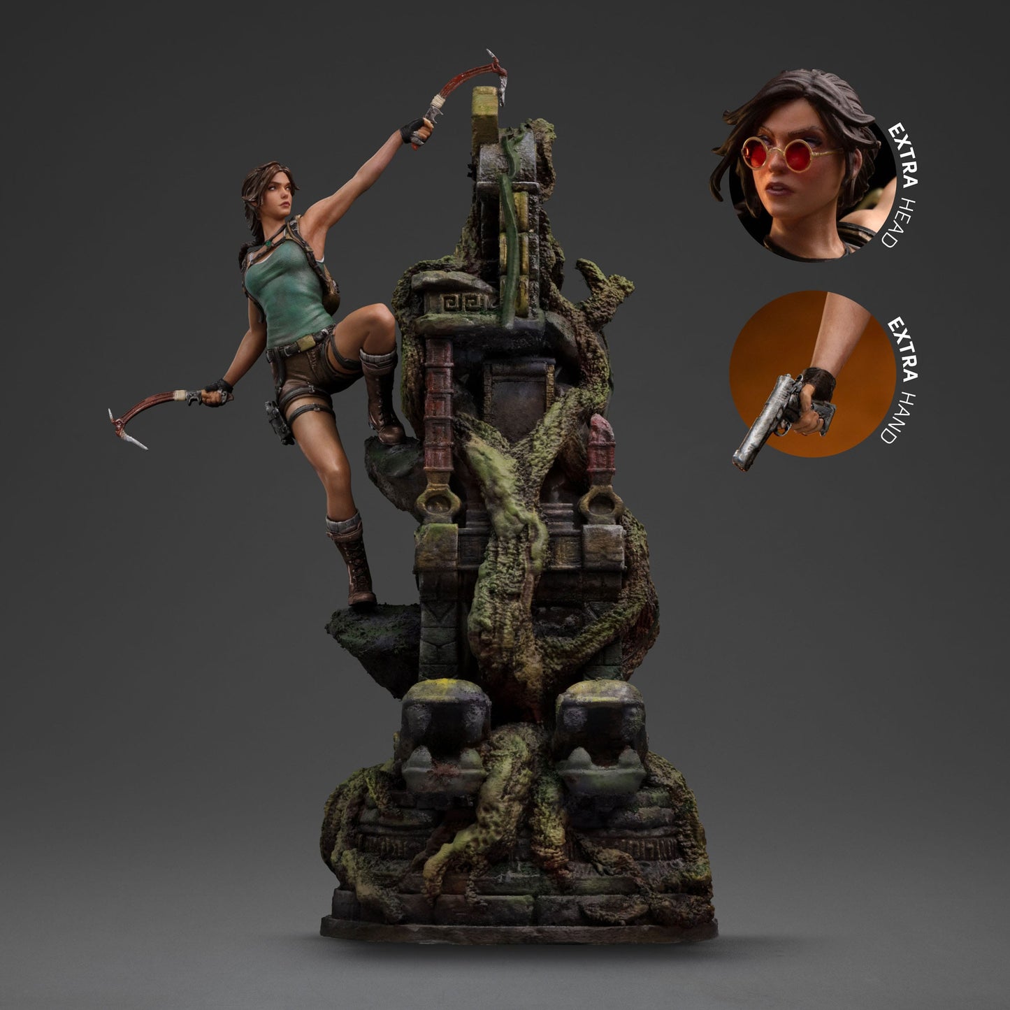 Lara Croft Tomb Raider Deluxe Art Scale Lara Croft statuette 1/10 36cm Iron Studios
