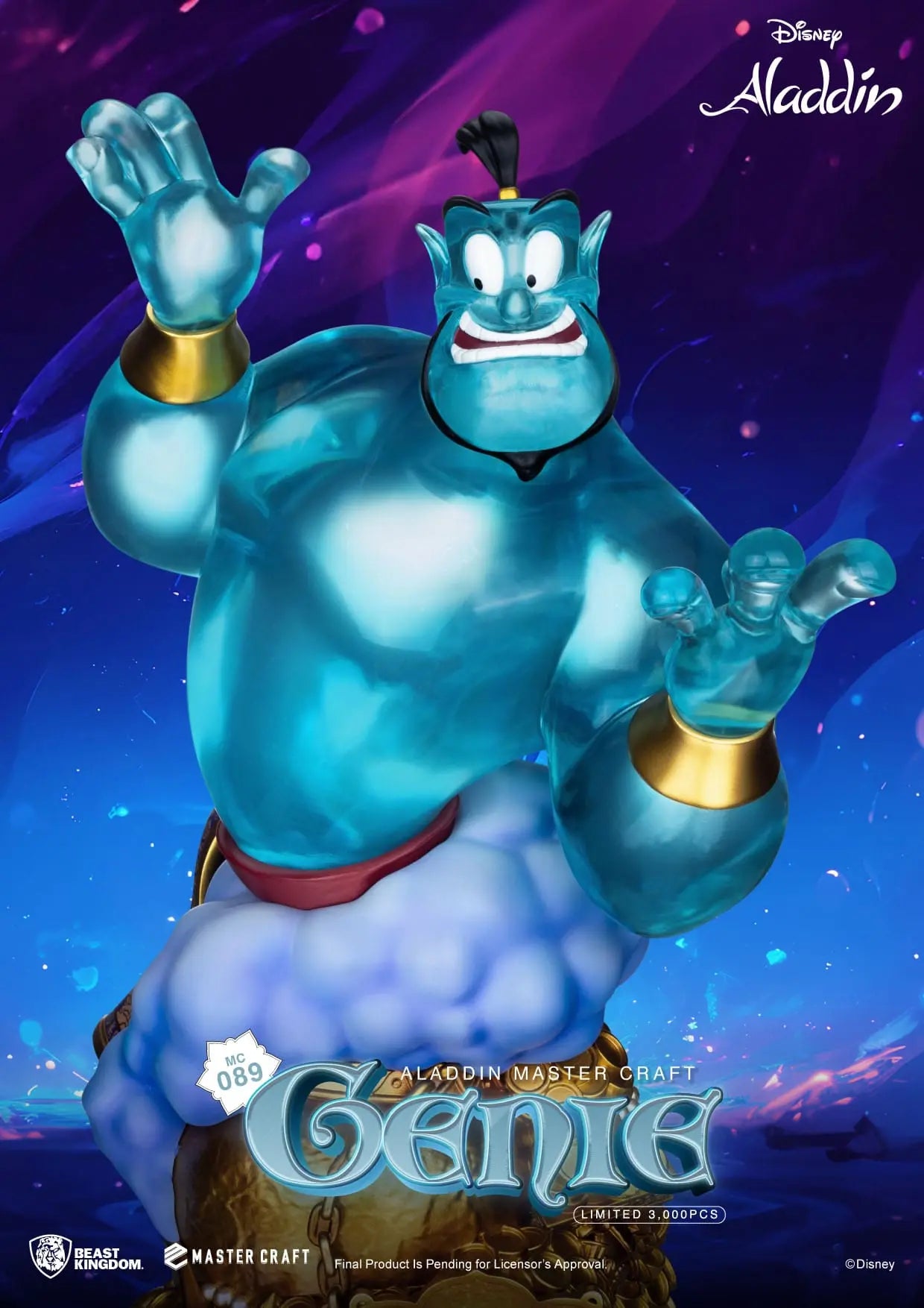 Le Génie d'Aladdin Disney statuette Master Craft 42 cm Beast Kingdom Toys