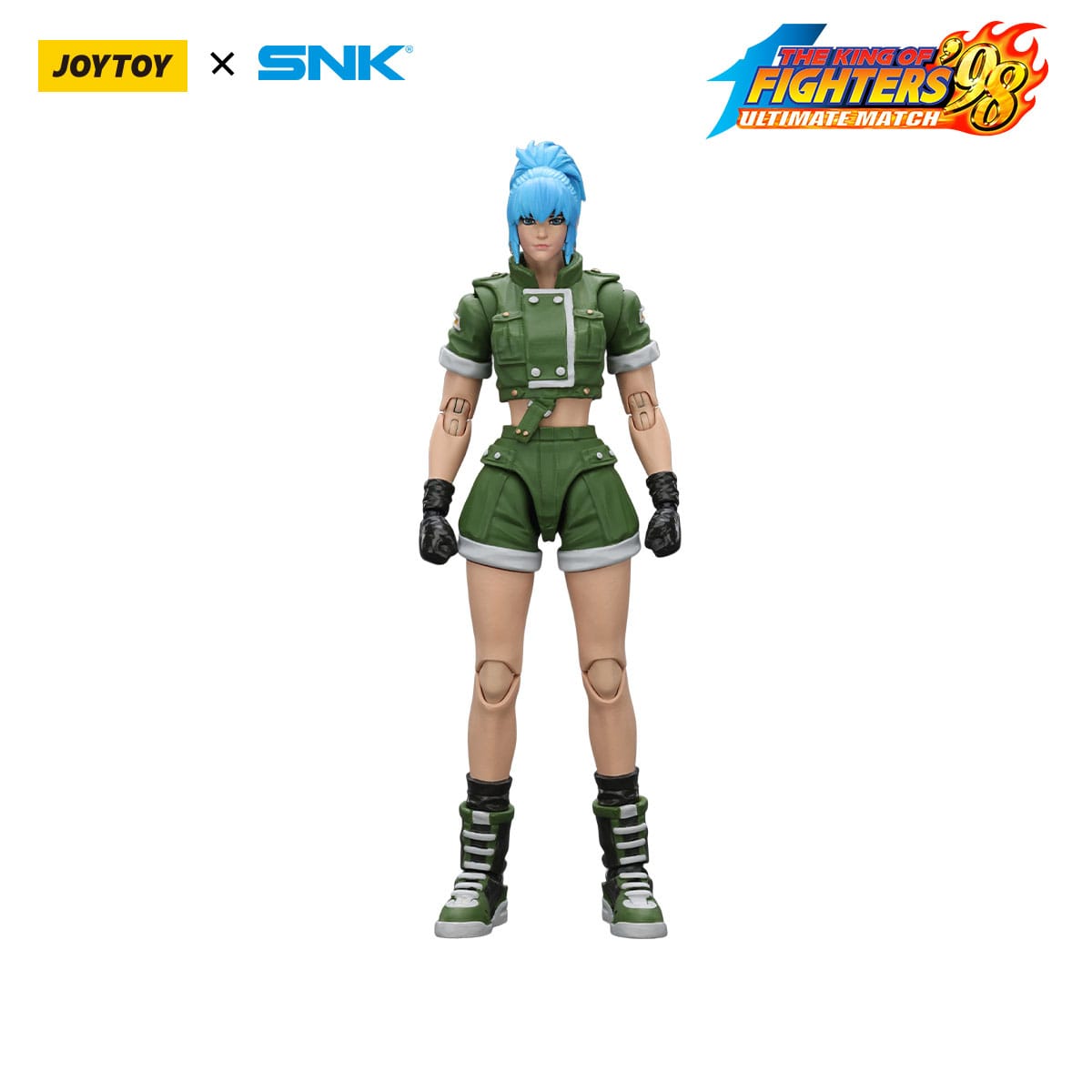 Leona Heidern King Of Fighters '98 figurine Hero Team 11 cm - Rue Du Retro