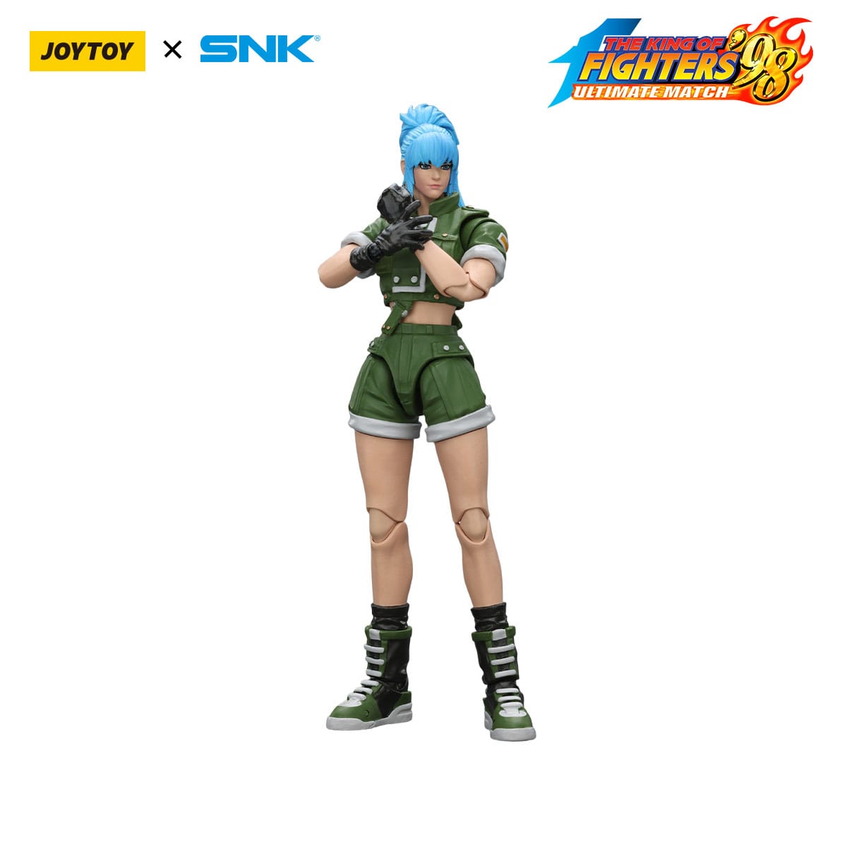 Leona Heidern King Of Fighters '98 figurine Hero Team 11 cm - Rue Du Retro