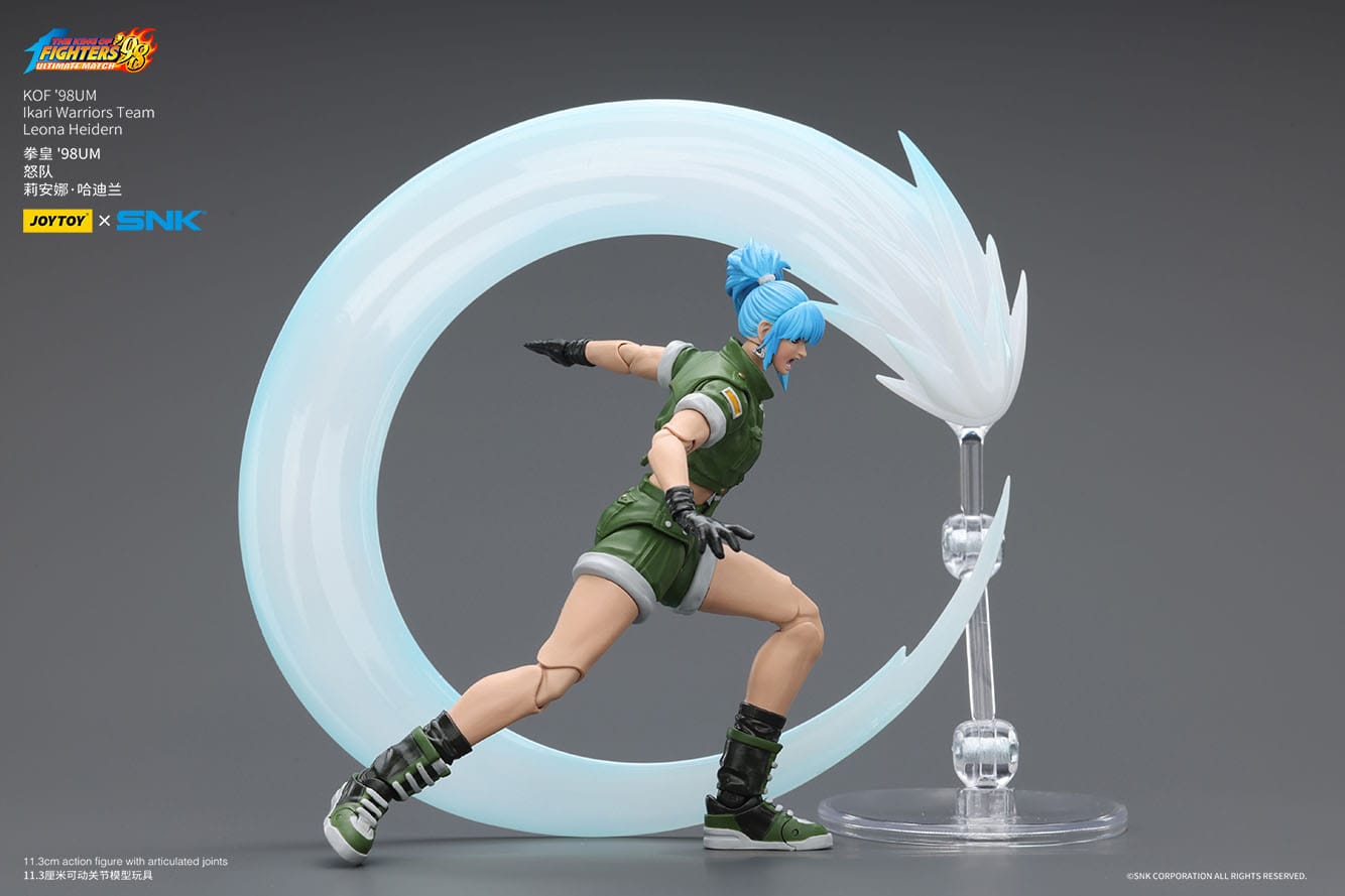 Leona Heidern King Of Fighters '98 figurine Hero Team 11 cm - Rue Du Retro
